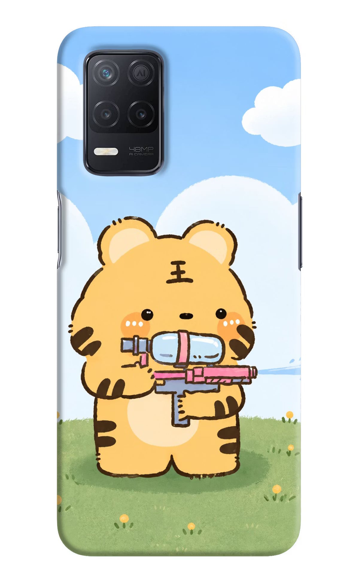 Tiger Treat Realme 8 5G/8s 5G Back Cover - Tiger Treat Realme 8 5G/8s 5G Back Cover Tiger Treat Realme 8 5G/8s 5G Back Cover