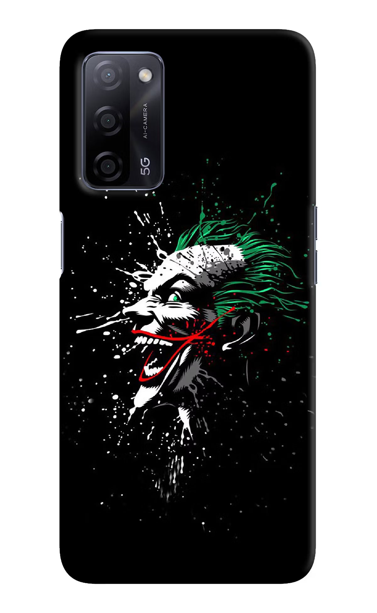 Joker Oppo A53s 5G Back Cover - Joker Oppo A53s 5G Hard Case Back Cover by Casekaro Joker Oppo A53s 5G Hard Case Back Cover by Casekaro