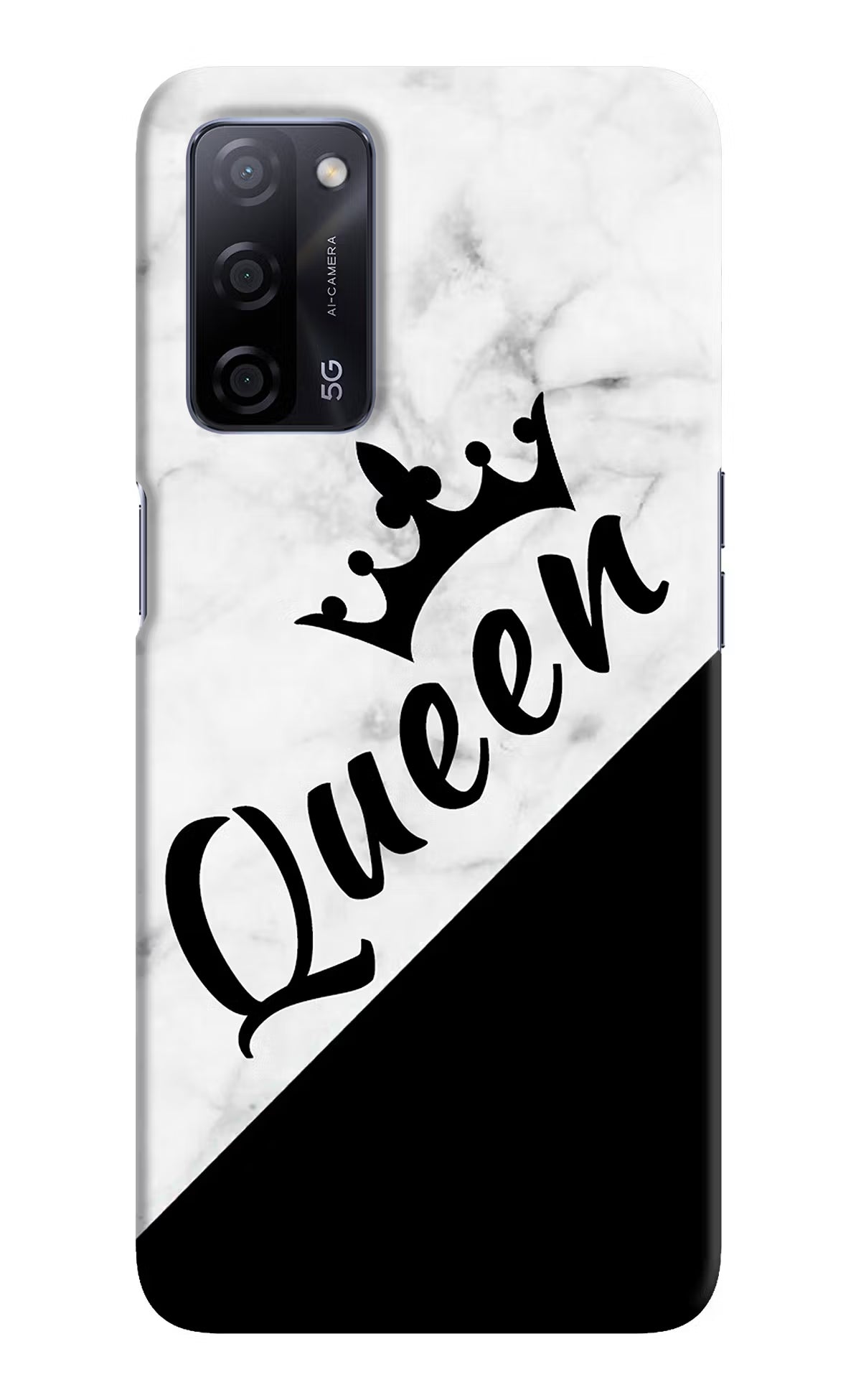 Queen Oppo A53s 5G Back Cover - Queen Oppo A53s 5G Hard Case Back Cover by Casekaro Queen Oppo A53s 5G Hard Case Back Cover by Casekaro