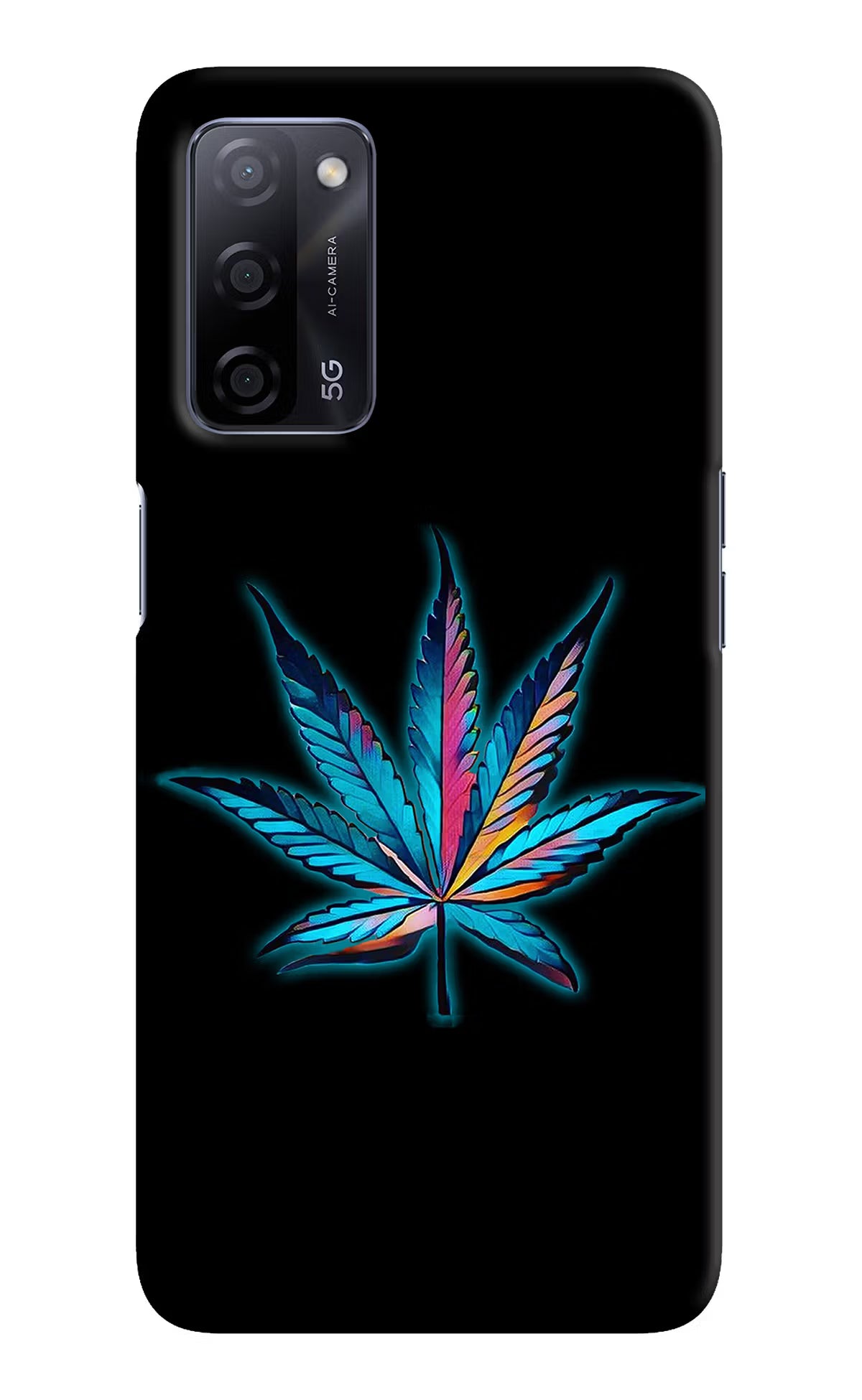 Weed Oppo A53s 5G Back Cover - Weed Oppo A53s 5G Hard Case Back Cover by Casekaro Weed Oppo A53s 5G Hard Case Back Cover by Casekaro