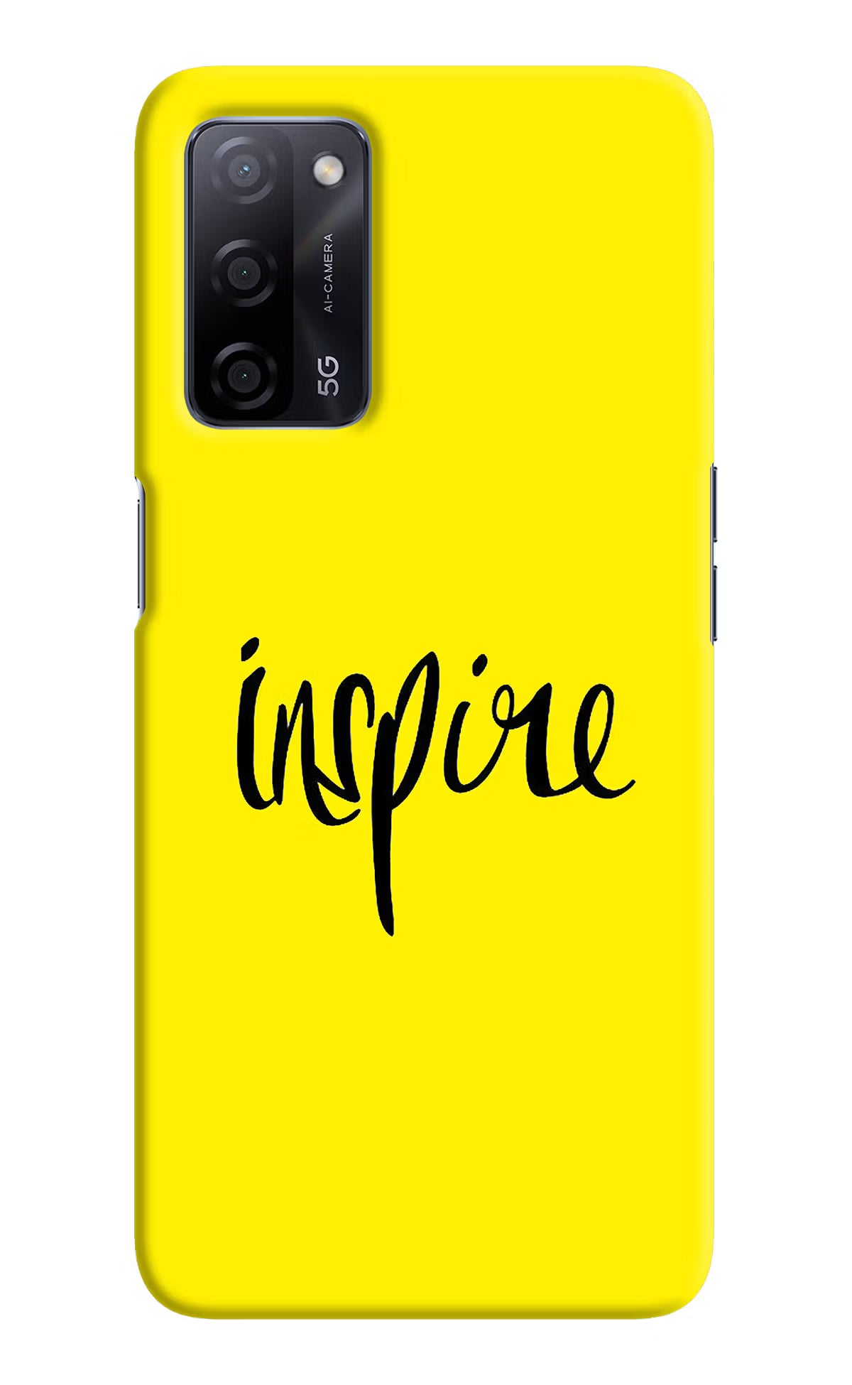Inspire Oppo A53s 5G Back Cover - Inspire Oppo A53s 5G Hard Case Back Cover by Casekaro Inspire Oppo A53s 5G Hard Case Back Cover by Casekaro