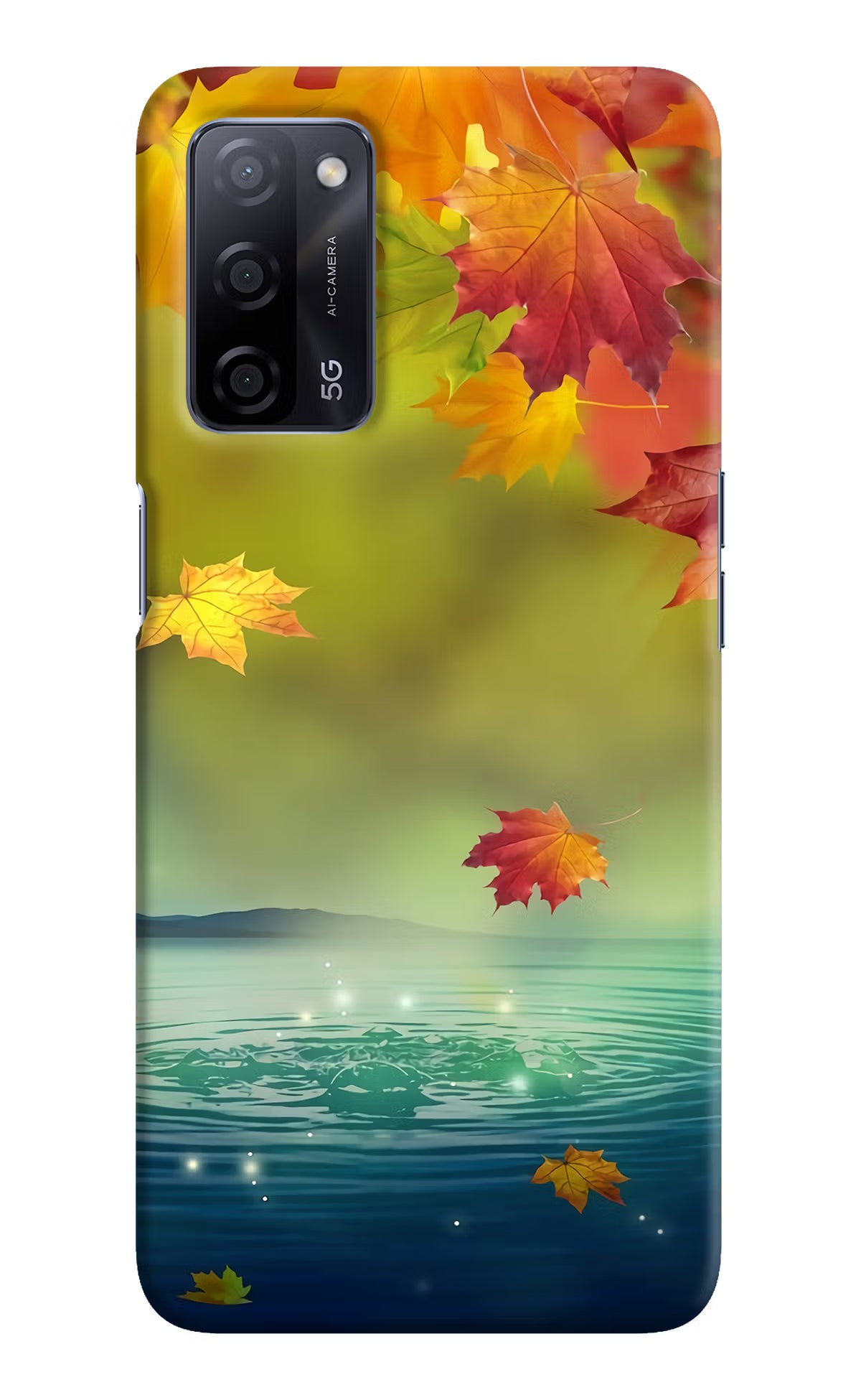 Flowers Oppo A53s 5G Back Cover - Flowers Oppo A53s 5G Hard Case Back Cover by Casekaro Flowers Oppo A53s 5G Hard Case Back Cover by Casekaro