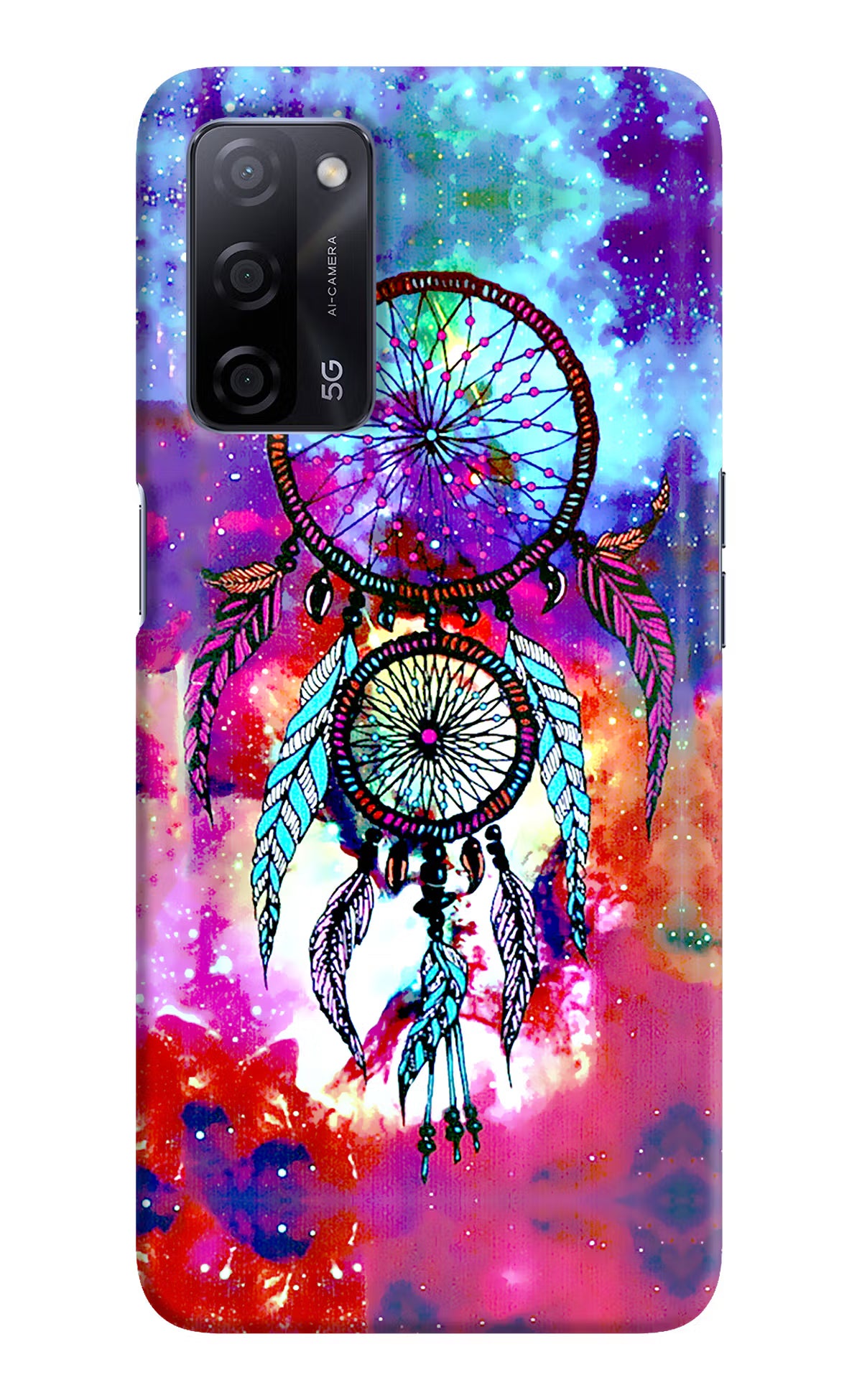 Dream Catcher Abstract Oppo A53s 5G Back Cover - Dream Catcher Abstract Oppo A53s 5G Hard Case Back Cover by Casekaro Dream Catcher Abstract Oppo A53s 5G Hard Case Back Cover by Casekaro