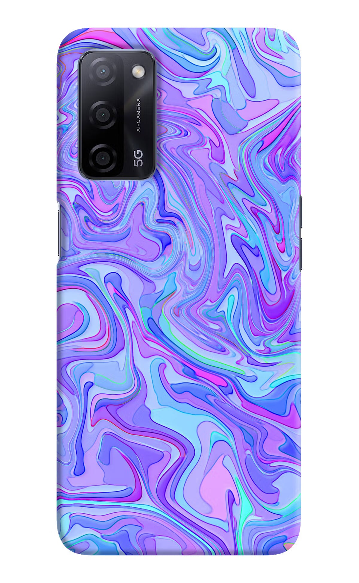 Glitter Oppo A53s 5G Back Cover - Glitter Oppo A53s 5G Hard Case Back Cover by Casekaro Glitter Oppo A53s 5G Hard Case Back Cover by Casekaro