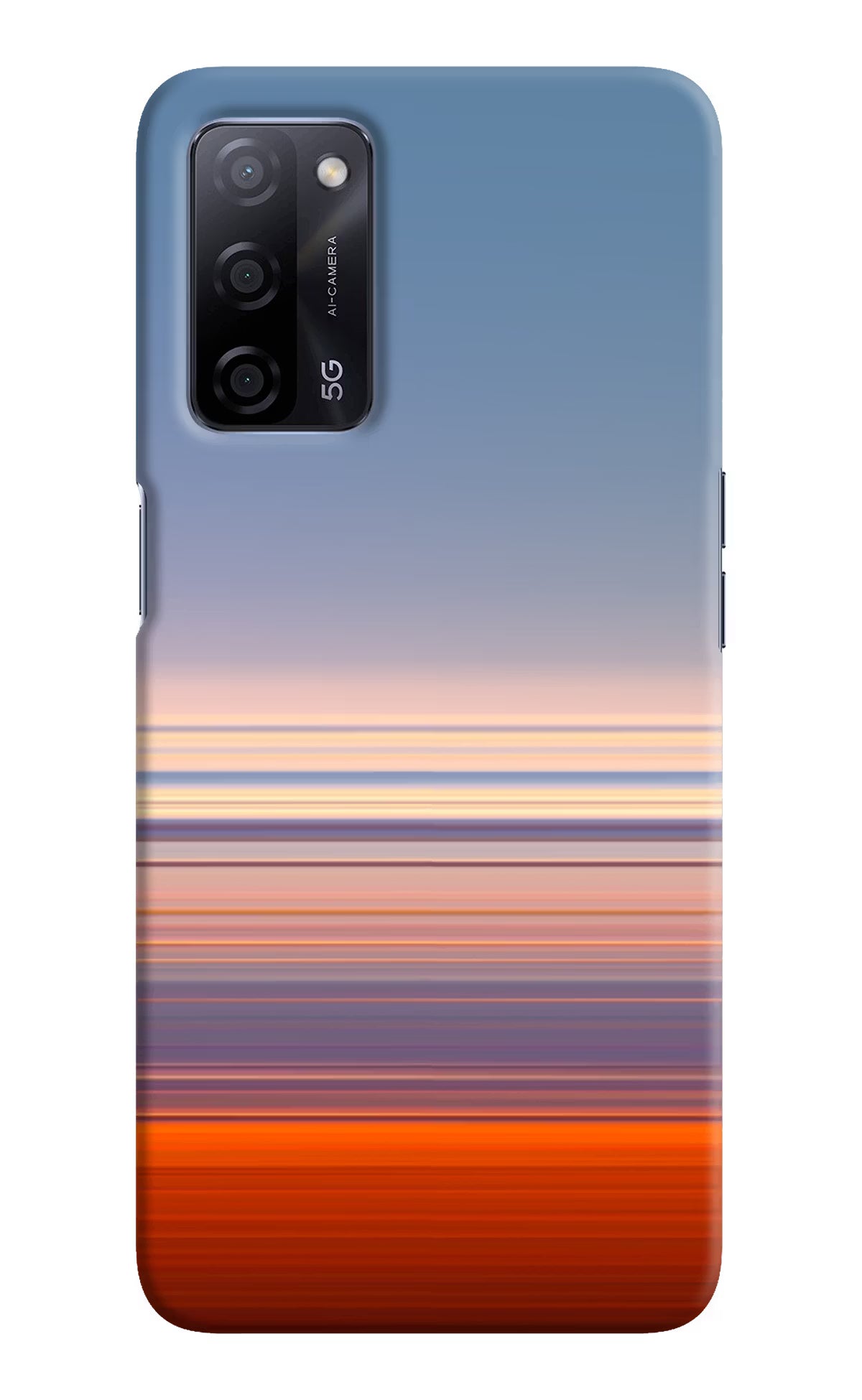 Morning Colors Oppo A53s 5G Back Cover - Morning Colors Oppo A53s 5G Hard Case Back Cover by Casekaro Morning Colors Oppo A53s 5G Hard Case Back Cover by Casekaro