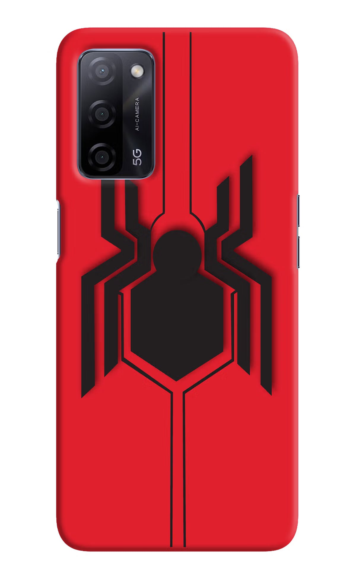 Spider Oppo A53s 5G Back Cover - Spider Oppo A53s 5G Hard Case Back Cover by Casekaro Spider Oppo A53s 5G Hard Case Back Cover by Casekaro