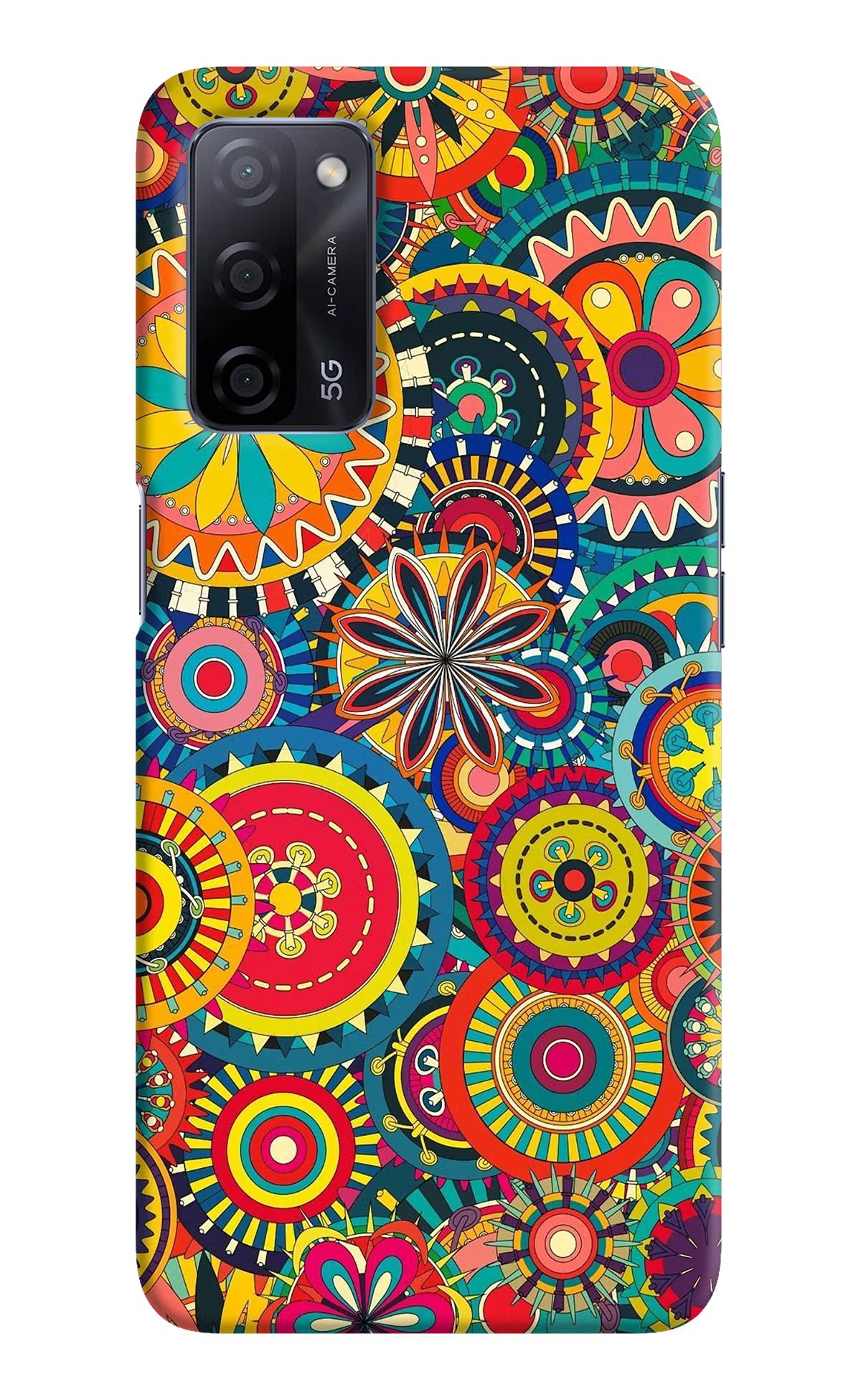 Gol Gol Art Oppo A53s 5G Back Cover - Gol Gol Art Oppo A53s 5G Hard Case Back Cover by Casekaro Gol Gol Art Oppo A53s 5G Hard Case Back Cover by Casekaro