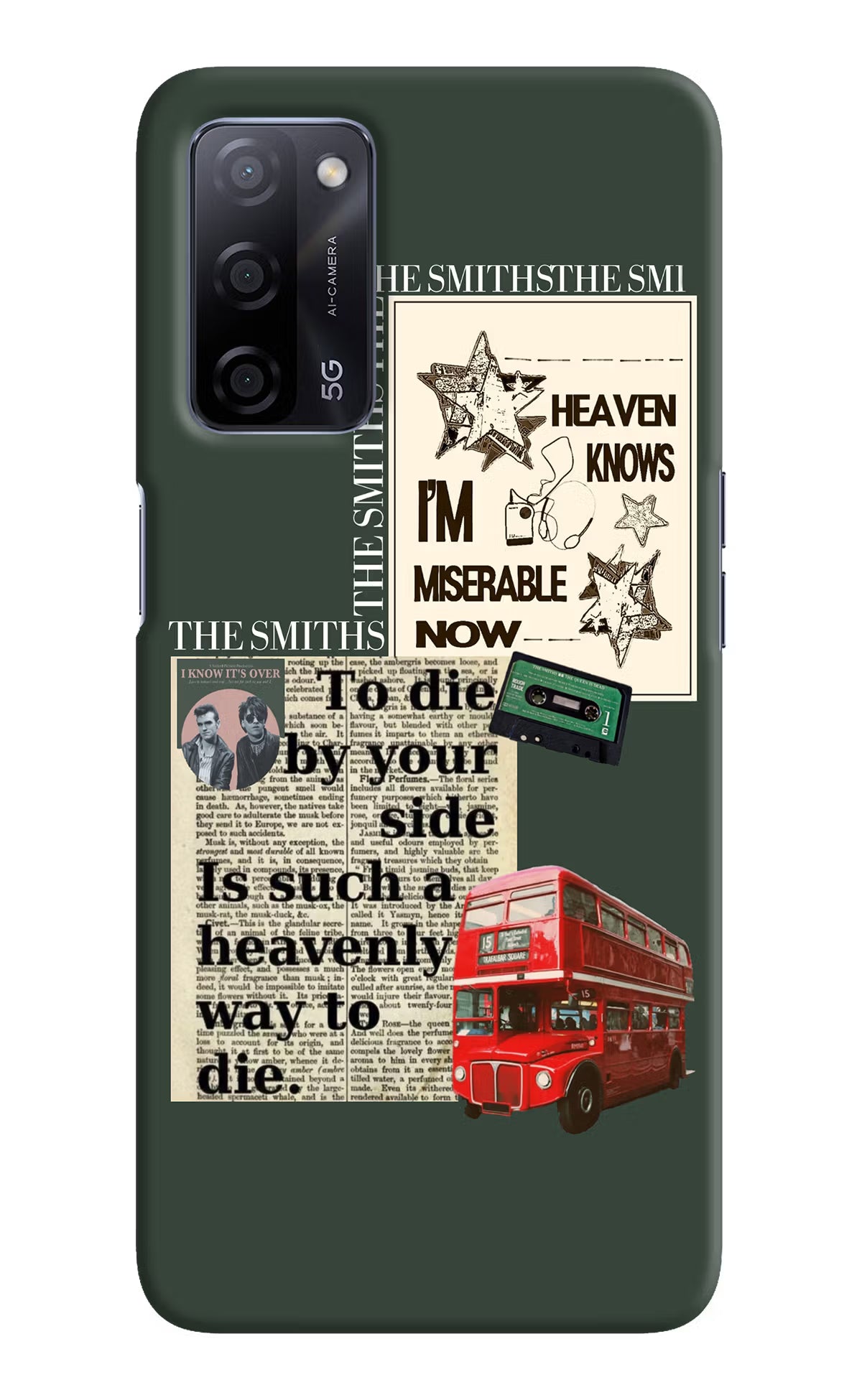 The Smiths Oppo A53s 5G Back Cover - The Smiths Oppo A53s 5G Hard Case Back Cover by Casekaro The Smiths Oppo A53s 5G Hard Case Back Cover by Casekaro