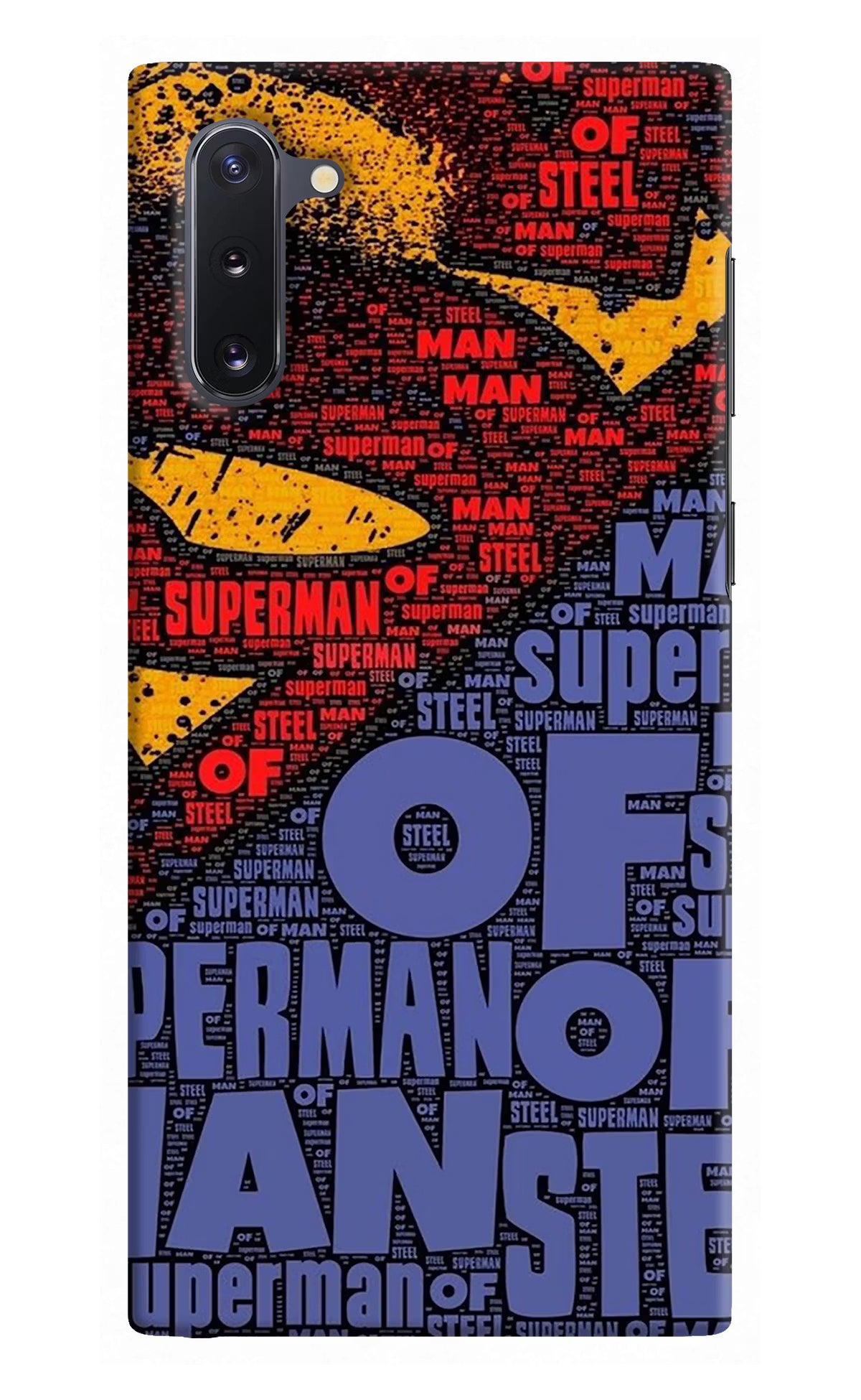 Superman Samsung Note 10 Back Cover - Superman Samsung Note 10 Hard Case Back Cover by Casekaro Superman Samsung Note 10 Hard Case Back Cover by Casekaro