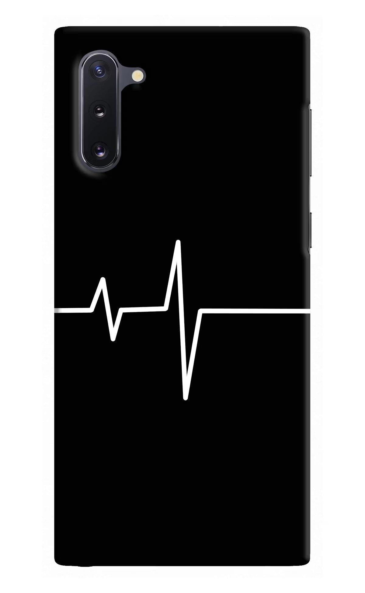 Heart Beats Samsung Note 10 Back Cover - Heart Beats Samsung Note 10 Hard Case Back Cover by Casekaro Heart Beats Samsung Note 10 Hard Case Back Cover by Casekaro