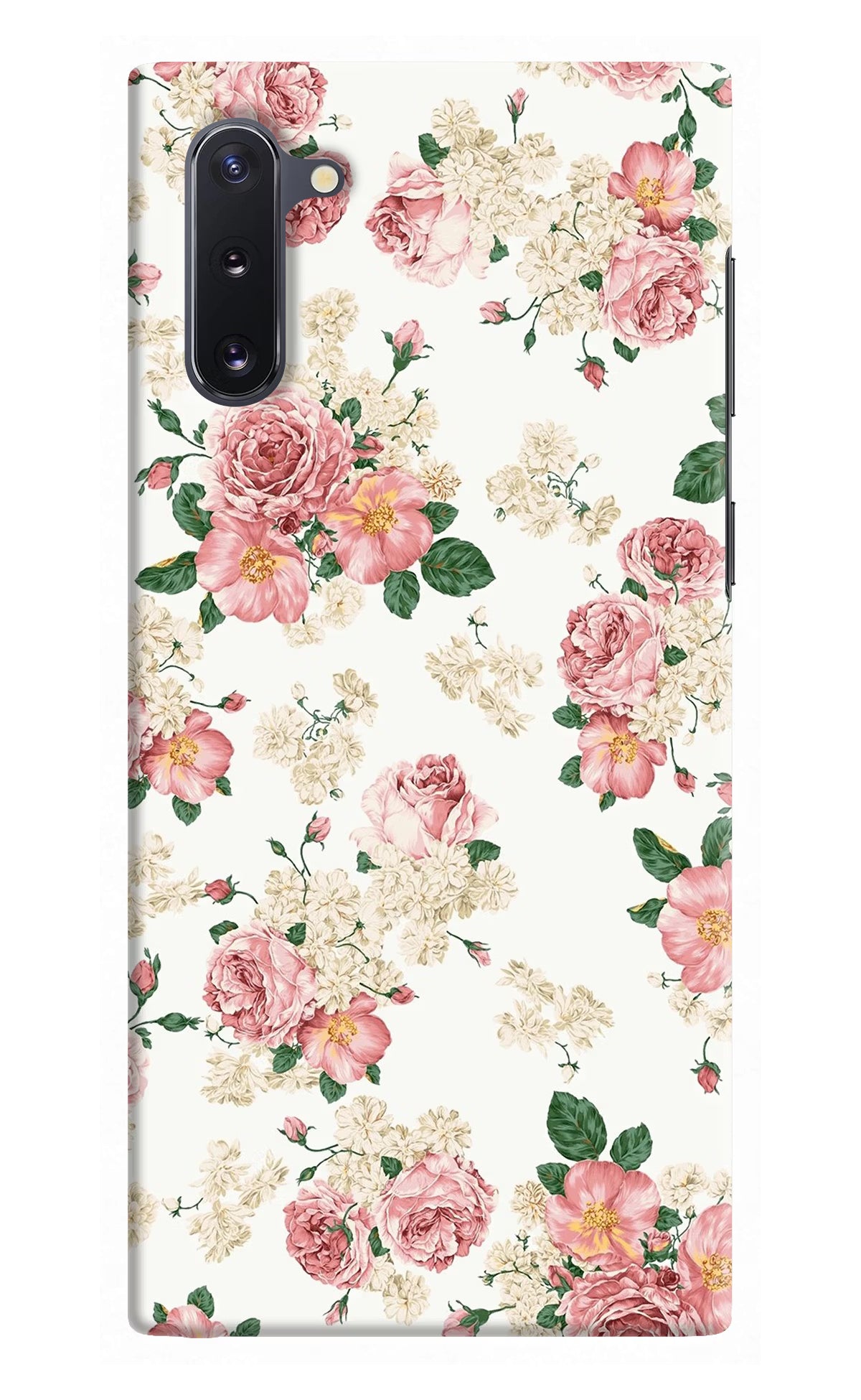 Flowers Samsung Note 10 Back Cover - Flowers Samsung Note 10 Hard Case Back Cover by Casekaro Flowers Samsung Note 10 Hard Case Back Cover by Casekaro