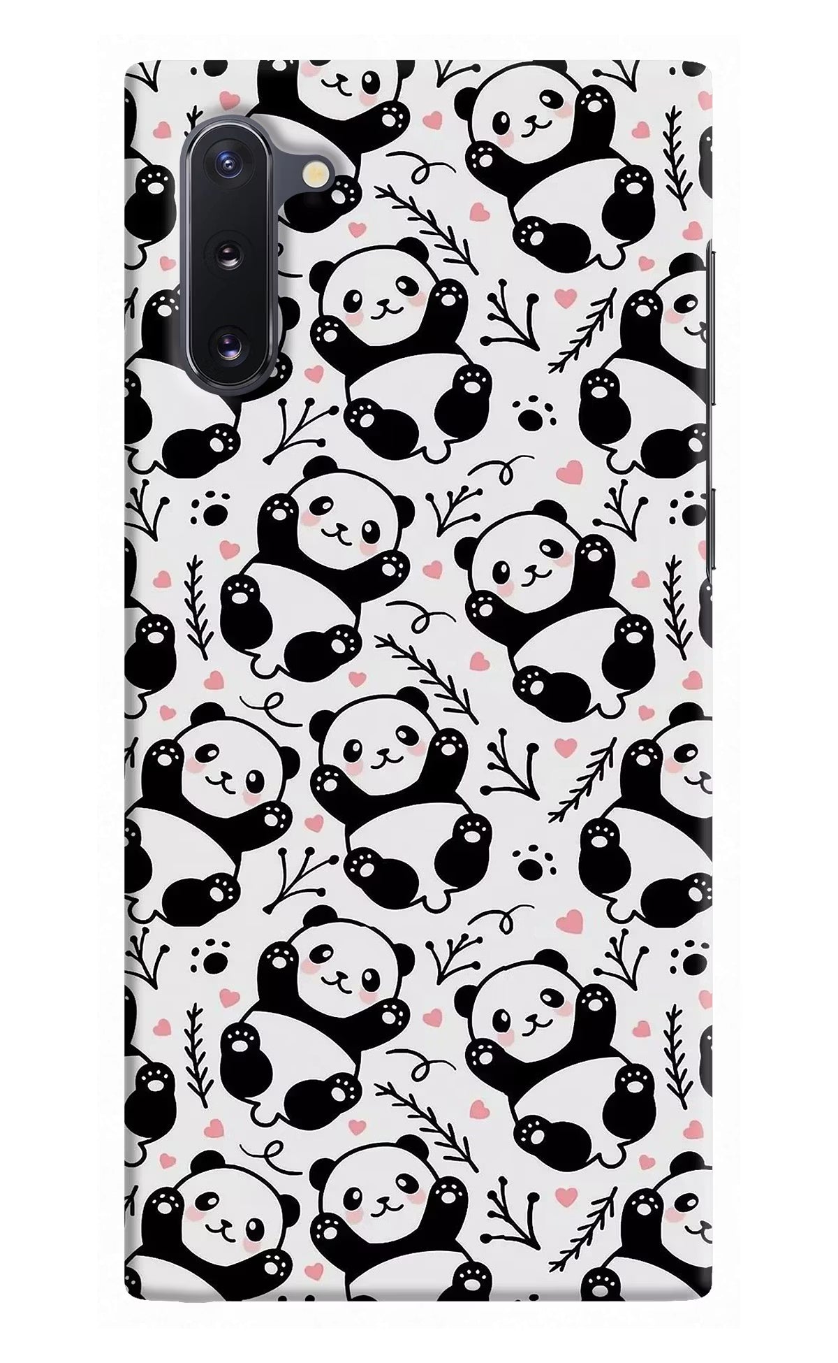 Cute Panda Samsung Note 10 Back Cover - Cute Panda Samsung Note 10 Hard Case Back Cover by Casekaro Cute Panda Samsung Note 10 Hard Case Back Cover by Casekaro