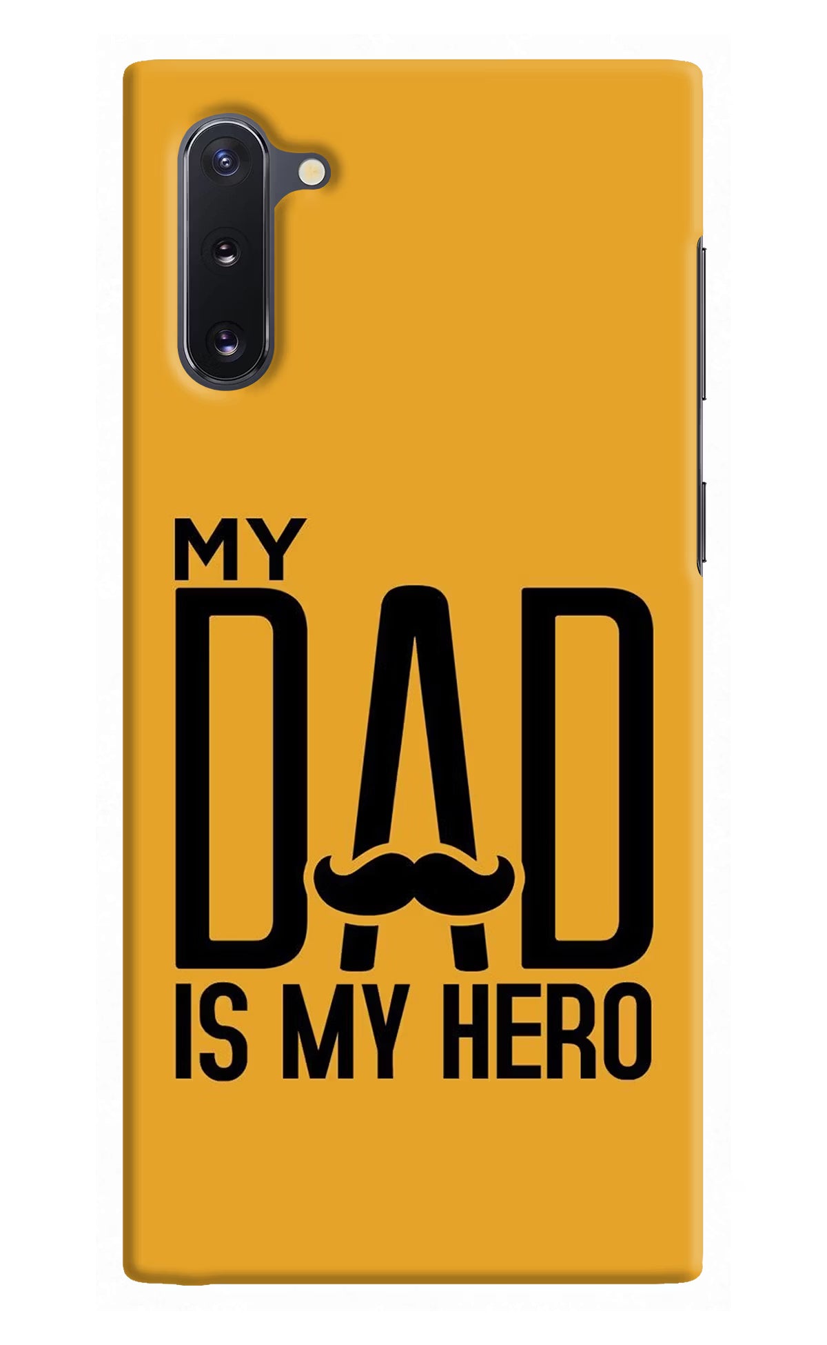 My Dad Is My Hero Samsung Note 10 Back Cover - My Dad Is My Hero Samsung Note 10 Hard Case Back Cover by Casekaro My Dad Is My Hero Samsung Note 10 Hard Case Back Cover by Casekaro