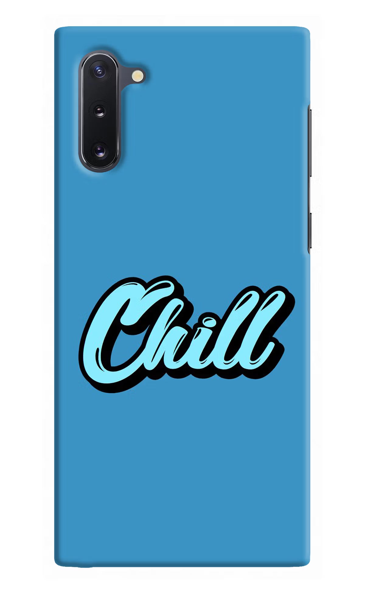 Chill Samsung Note 10 Back Cover - Chill Samsung Note 10 Hard Case Back Cover by Casekaro Chill Samsung Note 10 Hard Case Back Cover by Casekaro