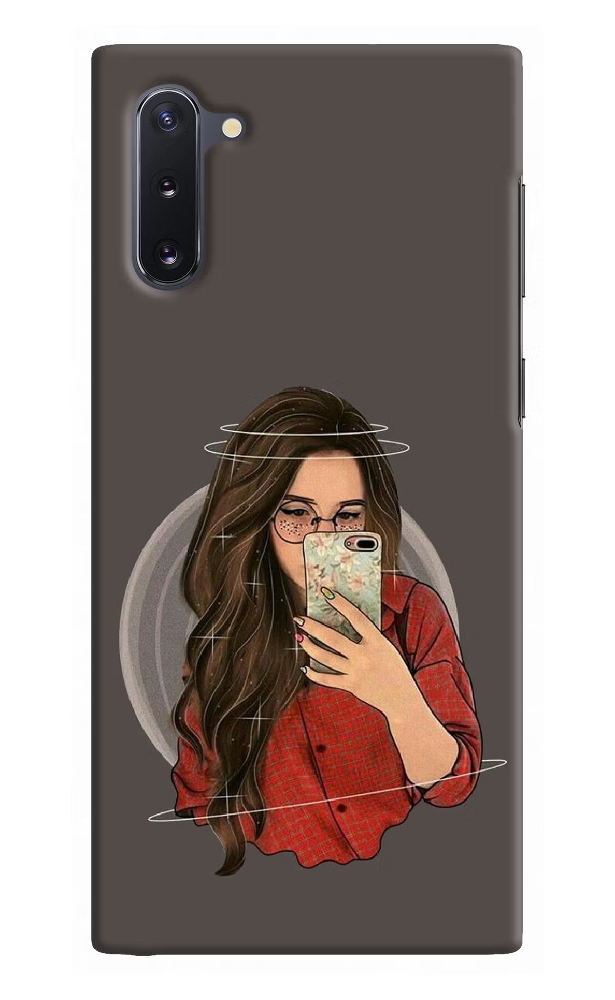 Selfie Queen Samsung Note 10 Back Cover - Selfie Queen Samsung Note 10 Hard Case Back Cover by Casekaro Selfie Queen Samsung Note 10 Hard Case Back Cover by Casekaro