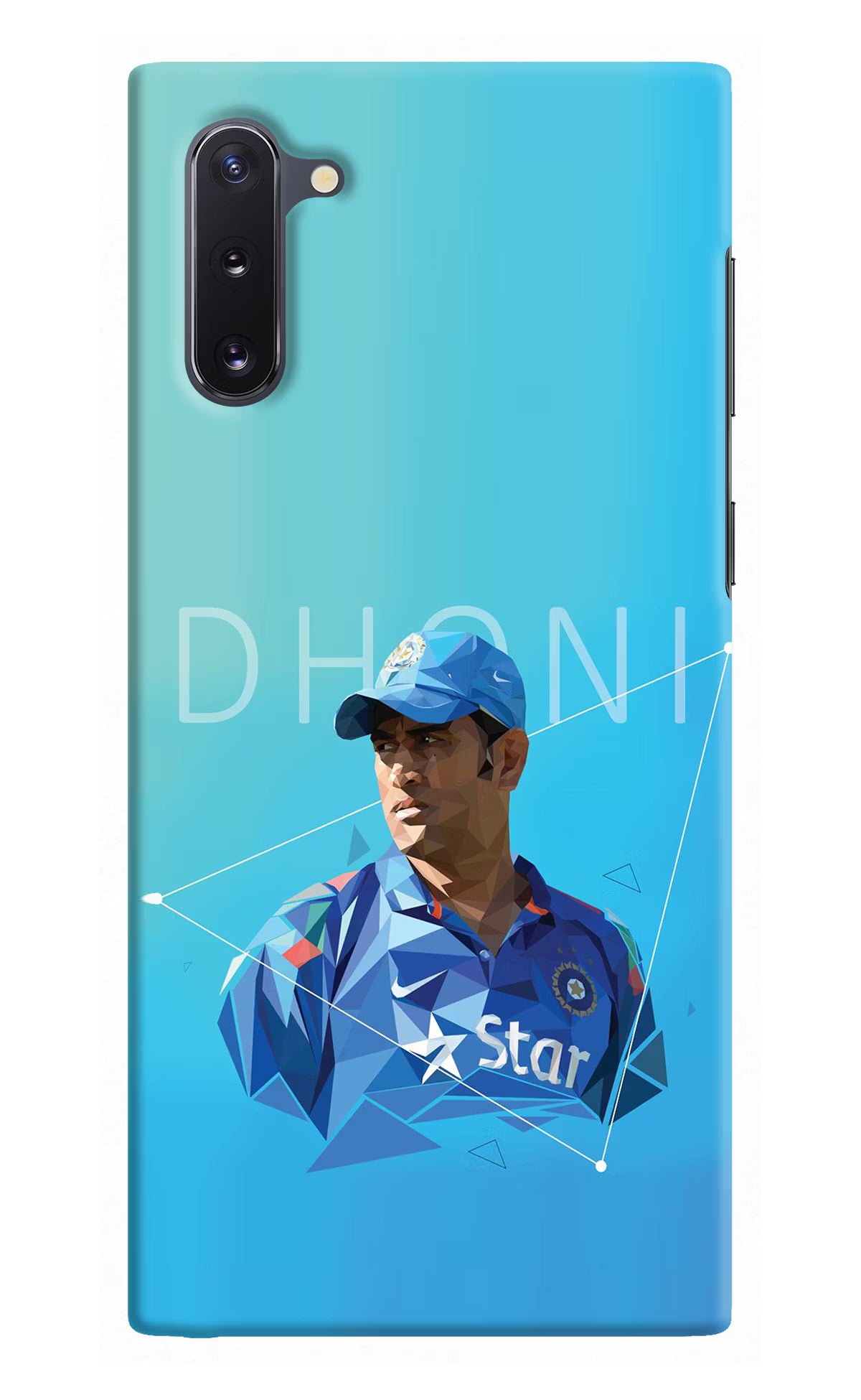 Dhoni Artwork Samsung Note 10 Back Cover - Dhoni Artwork Samsung Note 10 Hard Case Back Cover by Casekaro Dhoni Artwork Samsung Note 10 Hard Case Back Cover by Casekaro