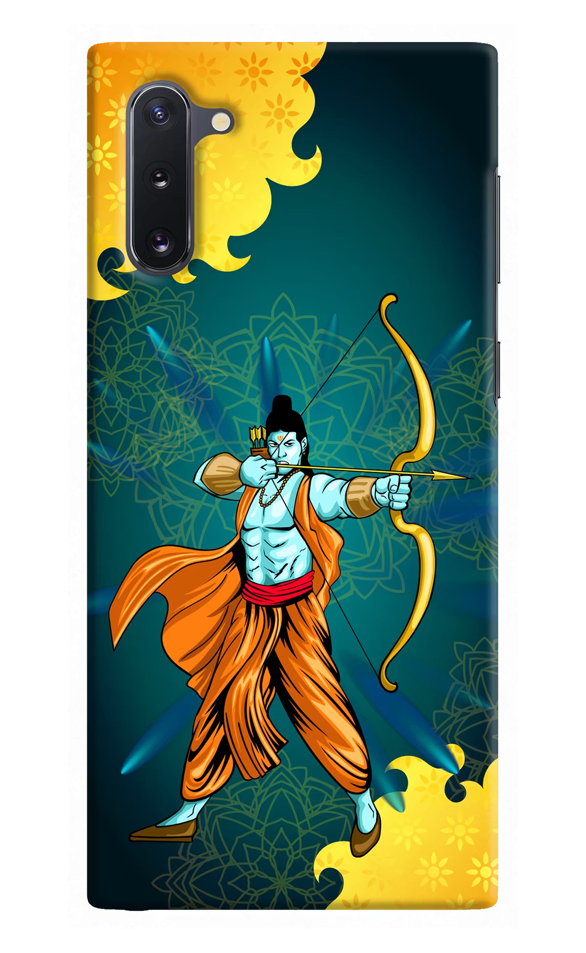 Lord Ram - 6 Samsung Note 10 Back Cover - Lord Ram - 6 Samsung Note 10 Hard Case Back Cover by Casekaro Lord Ram - 6 Samsung Note 10 Hard Case Back Cover by Casekaro