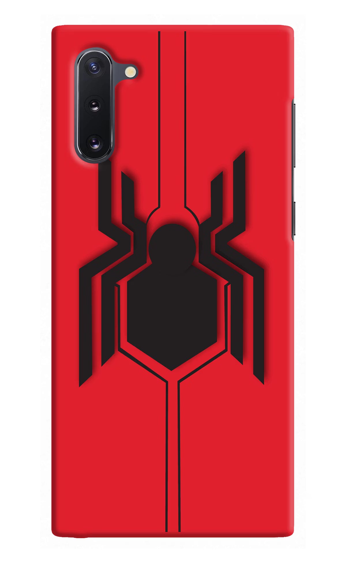 Spider Samsung Note 10 Back Cover - Spider Samsung Note 10 Hard Case Back Cover by Casekaro Spider Samsung Note 10 Hard Case Back Cover by Casekaro