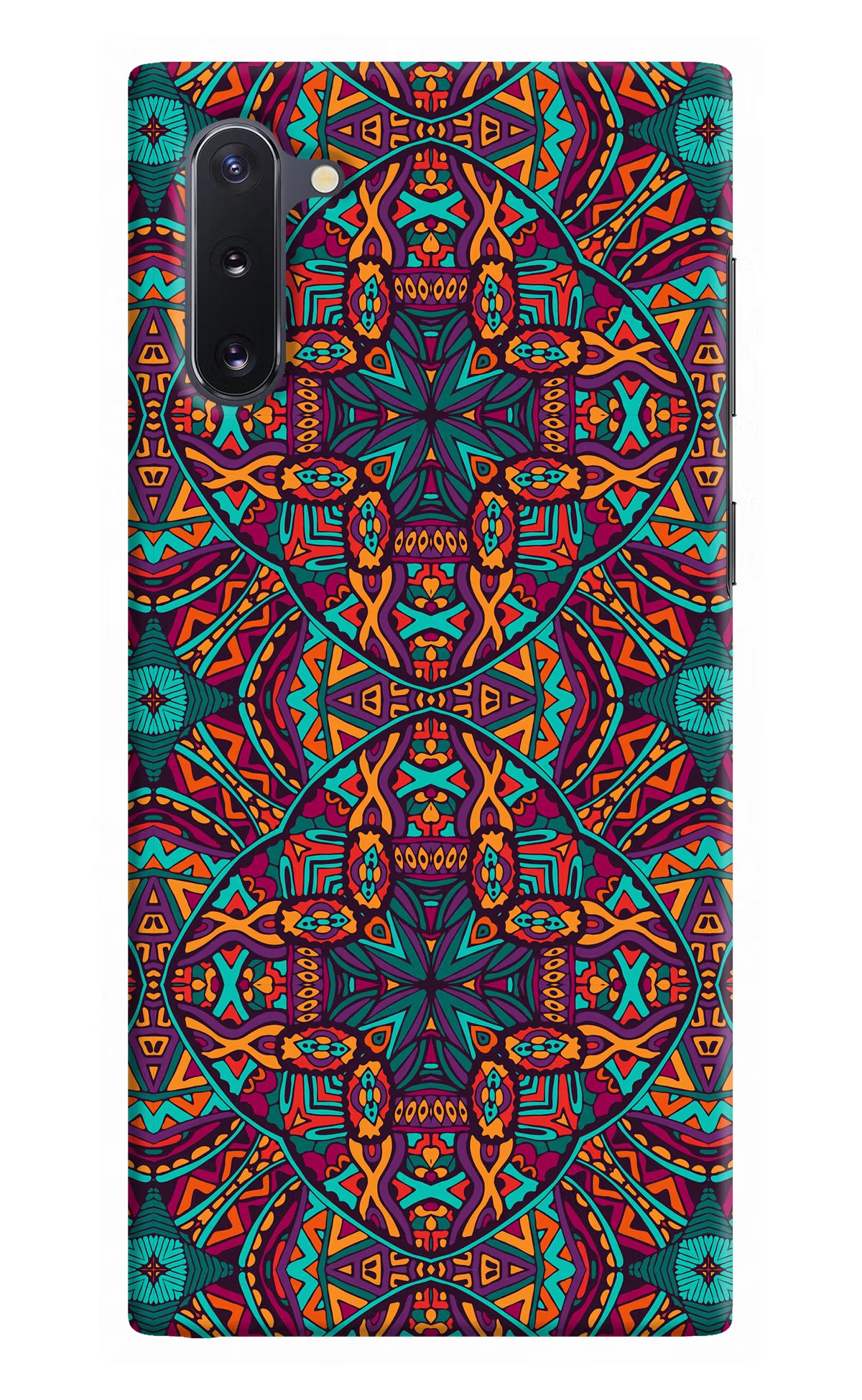 Colour Mandala Samsung Note 10 Back Cover - Colour Mandala Samsung Note 10 Hard Case Back Cover by Casekaro Colour Mandala Samsung Note 10 Hard Case Back Cover by Casekaro
