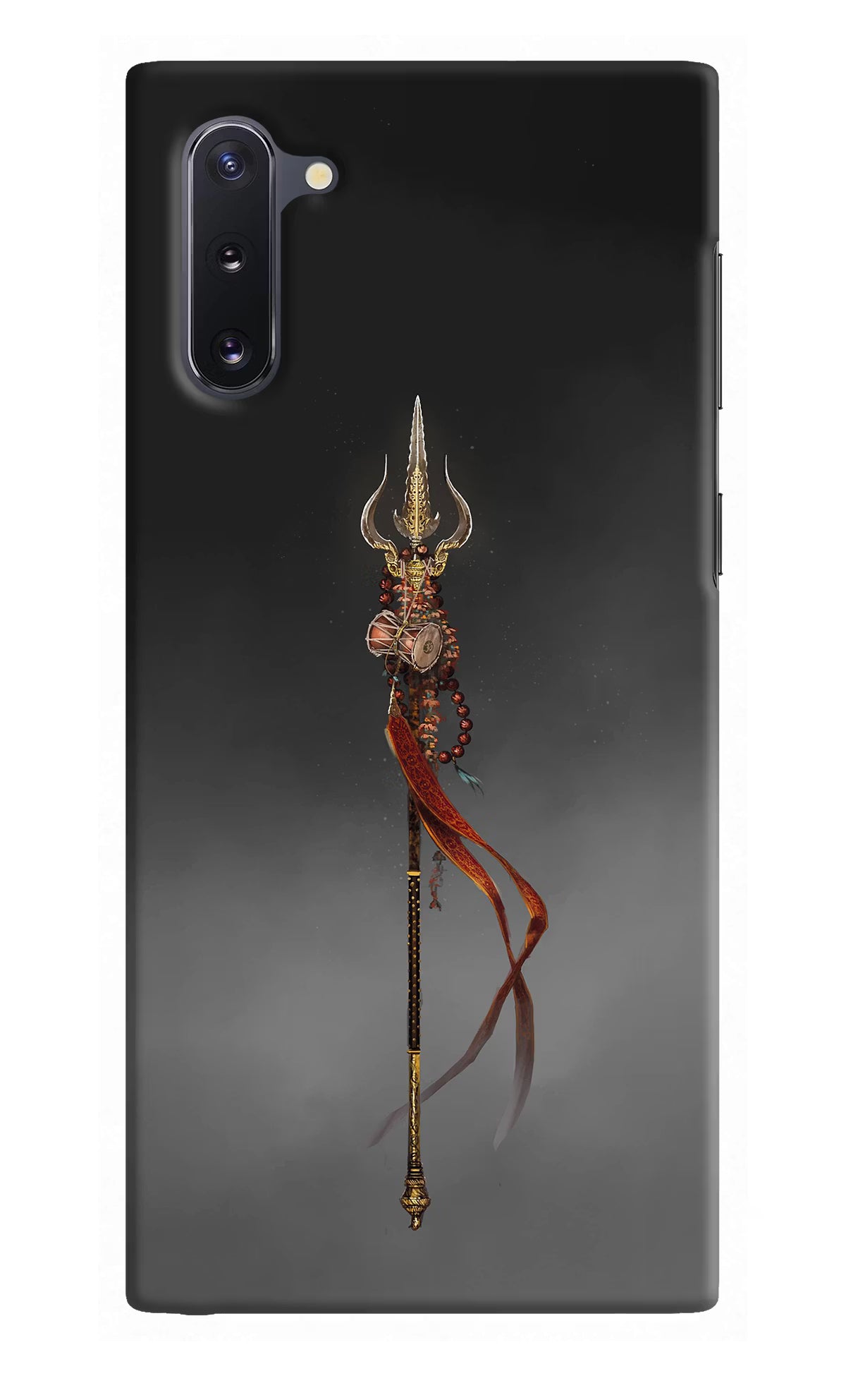 Shiv Trishul Samsung Note 10 Back Cover - Shiv Trishul Samsung Note 10 Hard Case Back Cover by Casekaro Shiv Trishul Samsung Note 10 Hard Case Back Cover by Casekaro