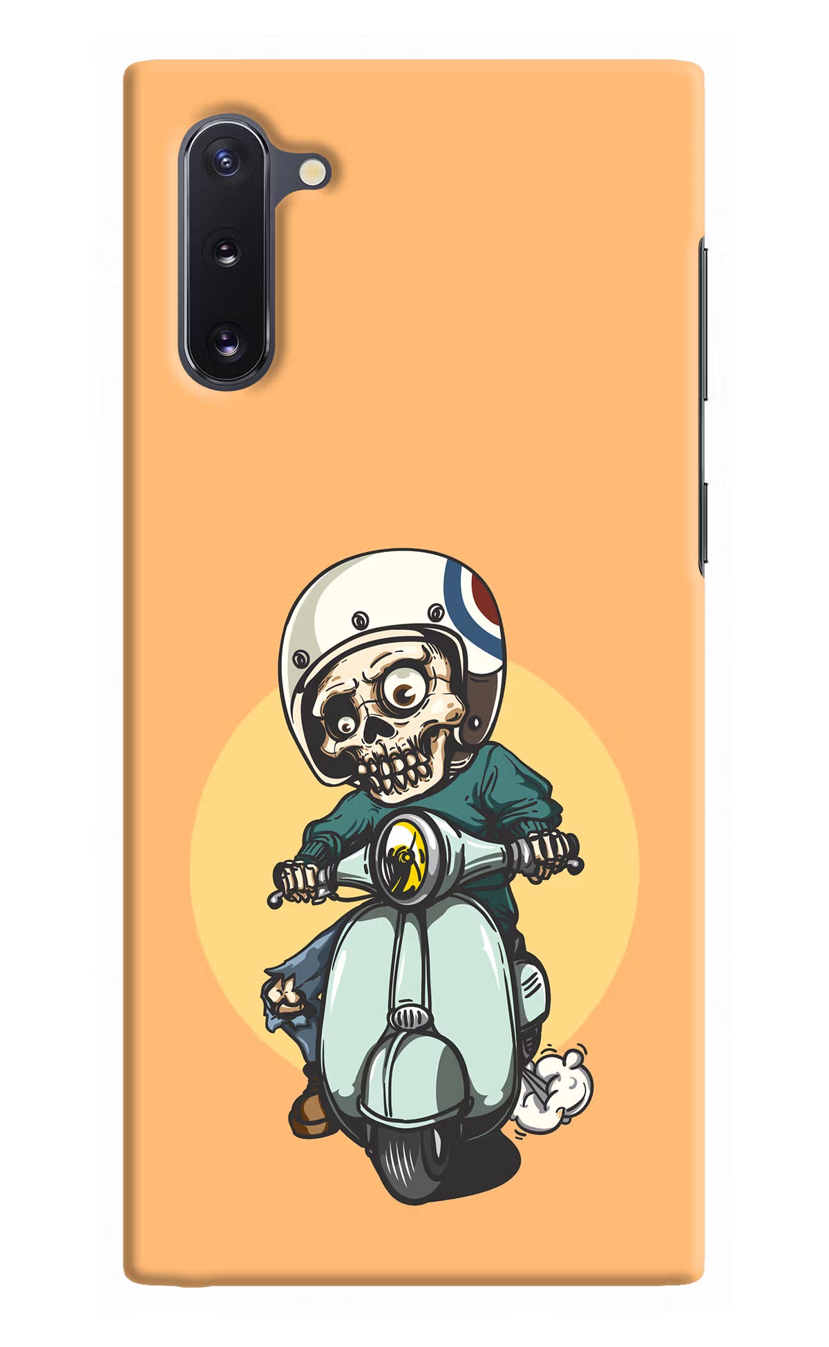 Undead Biker Samsung Note 10 Back Cover - Undead Biker Samsung Note 10 Hard Case Back Cover by Casekaro Undead Biker Samsung Note 10 Hard Case Back Cover by Casekaro