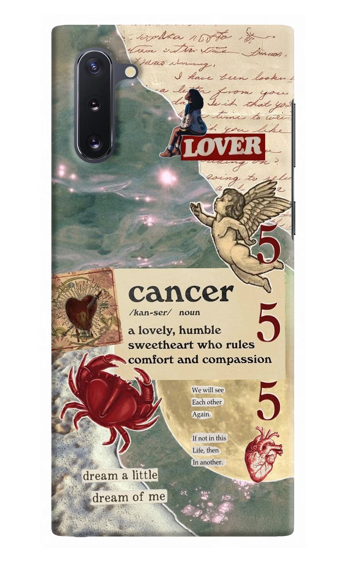 Cancer Zodiac Samsung Note 10 Back Cover - Cancer Zodiac Samsung Note 10 Hard Case Back Cover by Casekaro Cancer Zodiac Samsung Note 10 Hard Case Back Cover by Casekaro