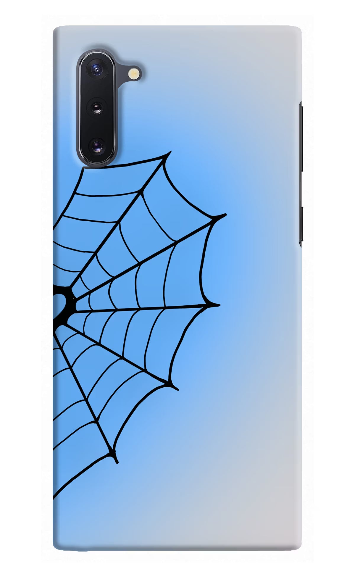 Blue Web Samsung Note 10 Back Cover - Blue Web Samsung Note 10 Back Cover Blue Web Samsung Note 10 Back Cover