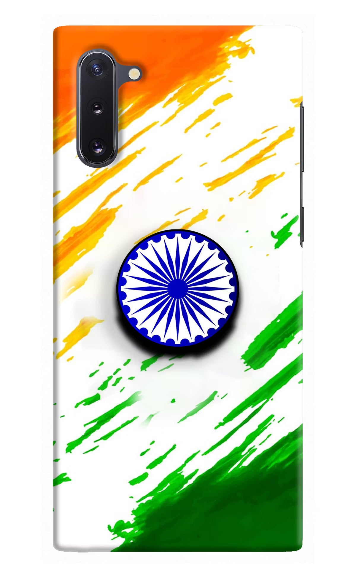 Indian Flag Ashoka Chakra Samsung Note 10 Pop Case - Indian Flag Ashoka Chakra Samsung Note 10 Pop Case by Casekaro Indian Flag Ashoka Chakra Samsung Note 10 Pop Case by Casekaro
