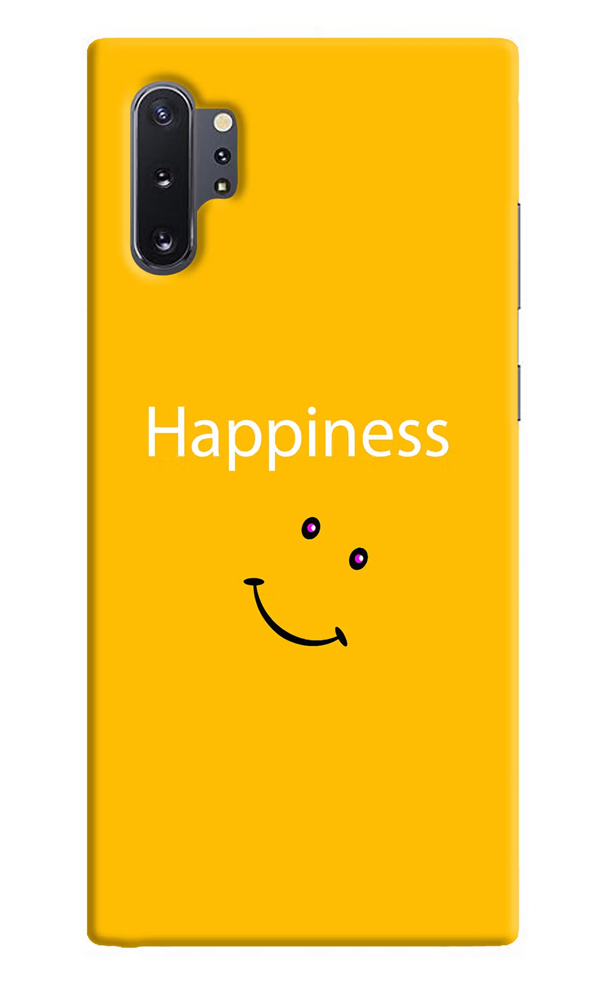 Happiness With Smiley Samsung Note 10 Plus Back Cover - Happiness With Smiley Samsung Note 10 Plus Hard Case Back Cover by Casekaro Happiness With Smiley Samsung Note 10 Plus Hard Case Back Cover by Casekaro