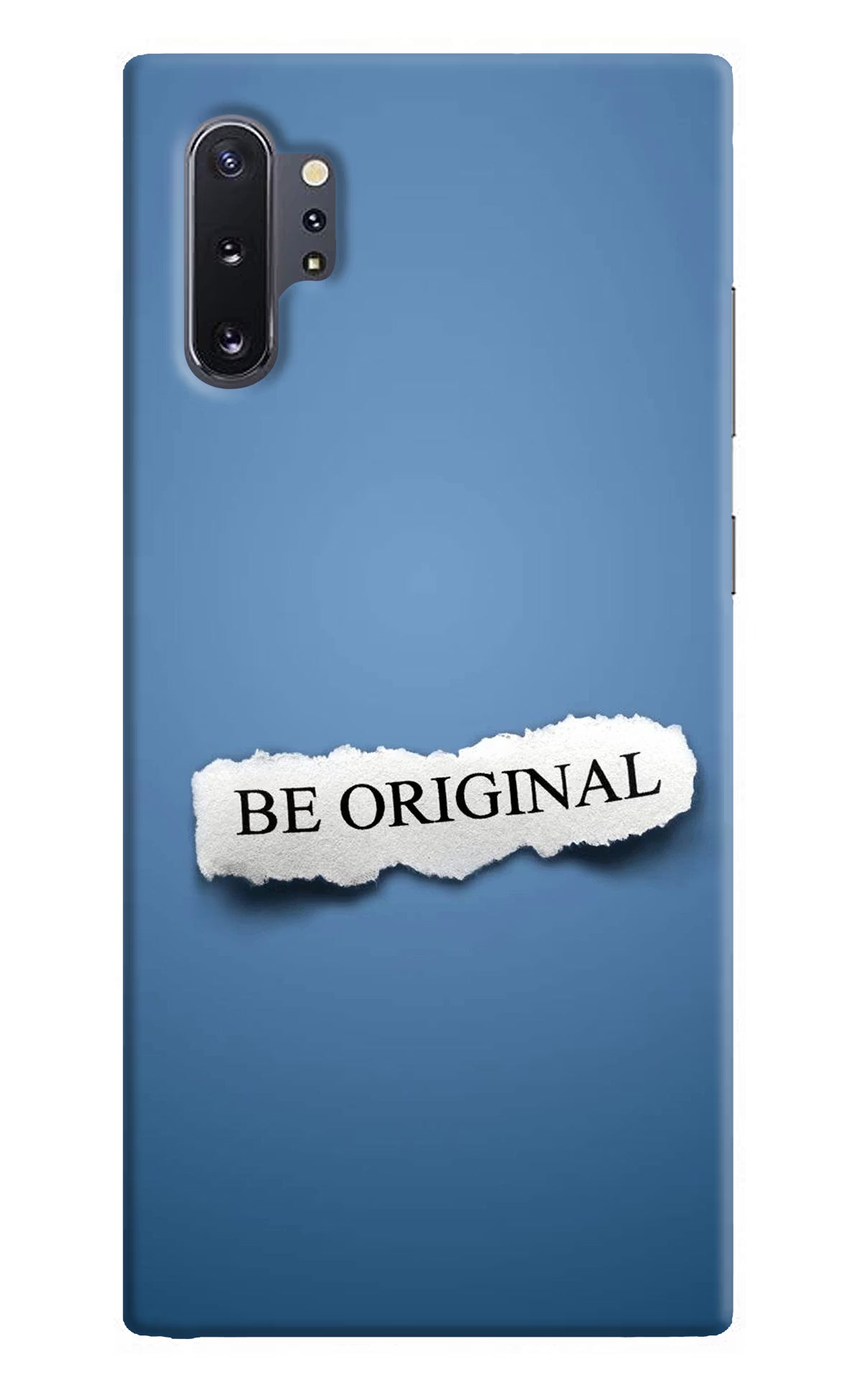 Be Original Samsung Note 10 Plus Back Cover - Be Original Samsung Note 10 Plus Hard Case Back Cover by Casekaro Be Original Samsung Note 10 Plus Hard Case Back Cover by Casekaro
