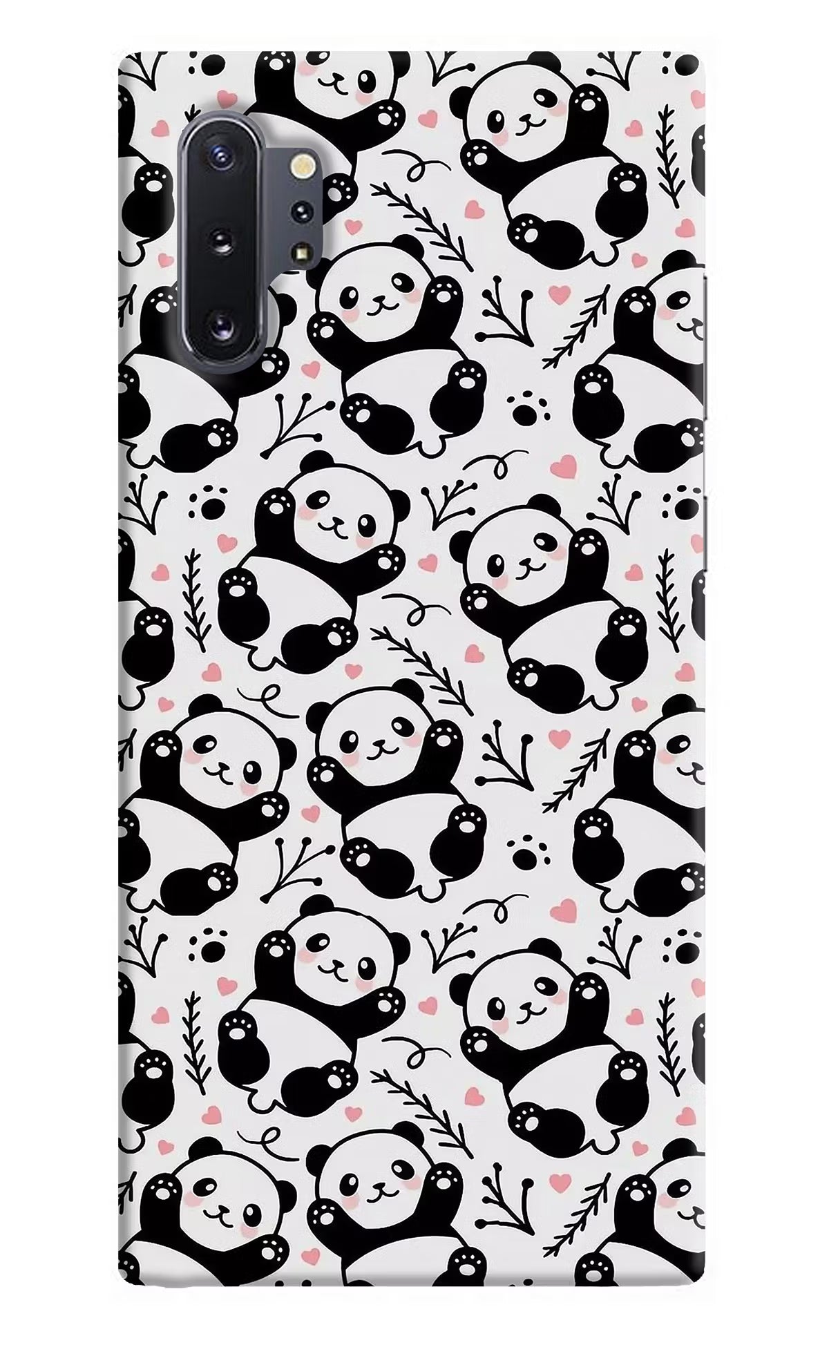Cute Panda Samsung Note 10 Plus Back Cover - Cute Panda Samsung Note 10 Plus Hard Case Back Cover by Casekaro Cute Panda Samsung Note 10 Plus Hard Case Back Cover by Casekaro