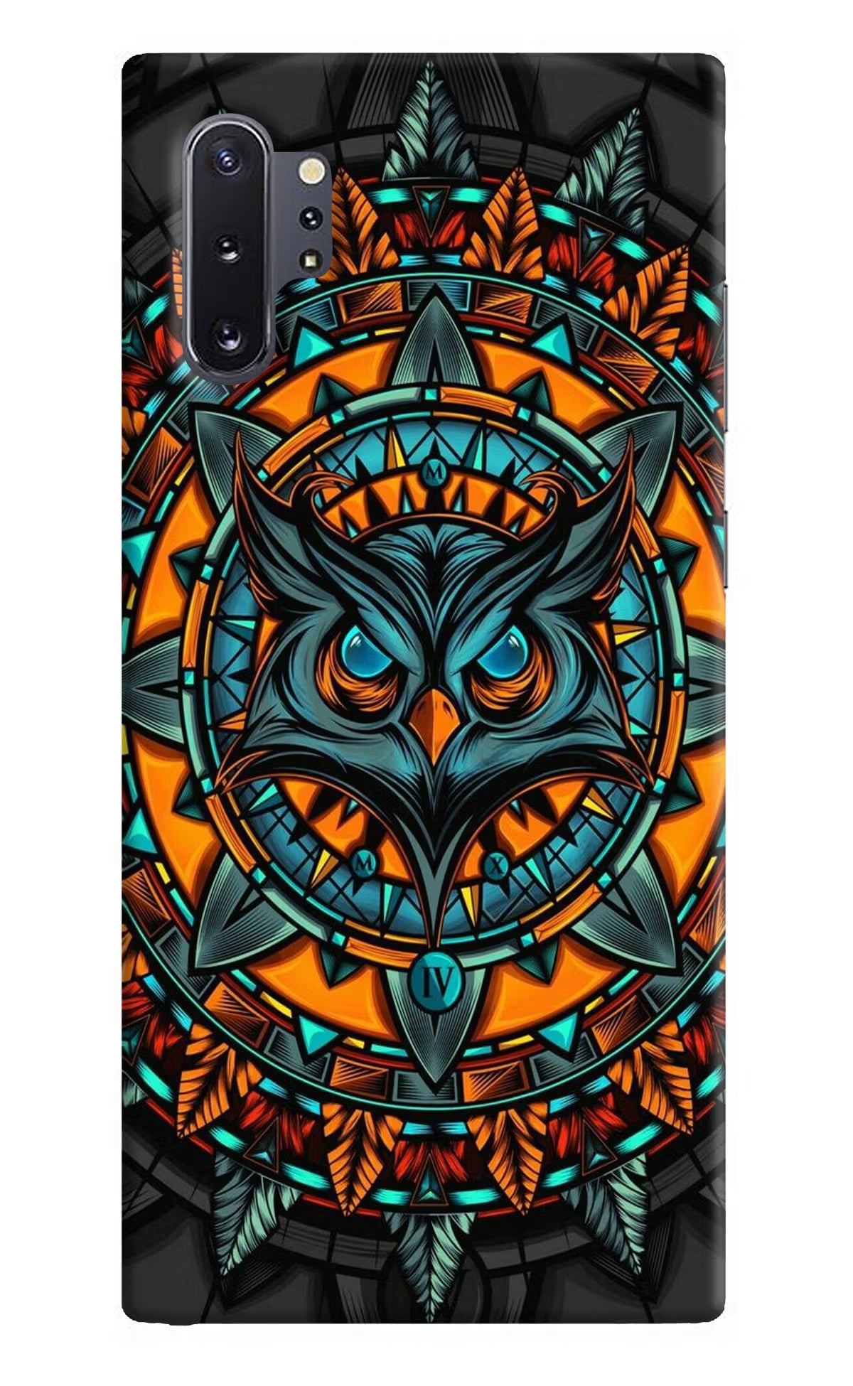 Angry Owl Art Samsung Note 10 Plus Back Cover - Angry Owl Art Samsung Note 10 Plus Hard Case Back Cover by Casekaro Angry Owl Art Samsung Note 10 Plus Hard Case Back Cover by Casekaro