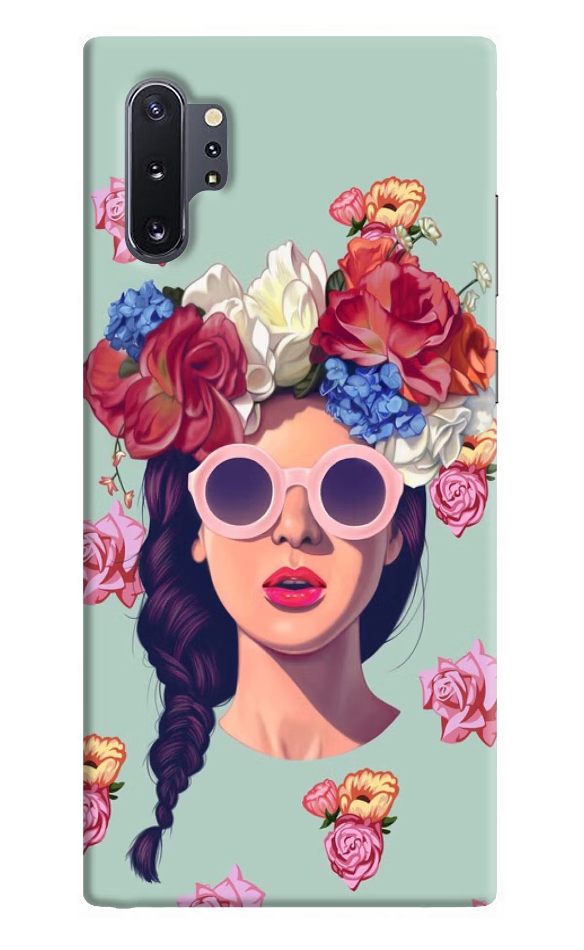 Pretty Girl Samsung Note 10 Plus Back Cover - Pretty Girl Samsung Note 10 Plus Hard Case Back Cover by Casekaro Pretty Girl Samsung Note 10 Plus Hard Case Back Cover by Casekaro