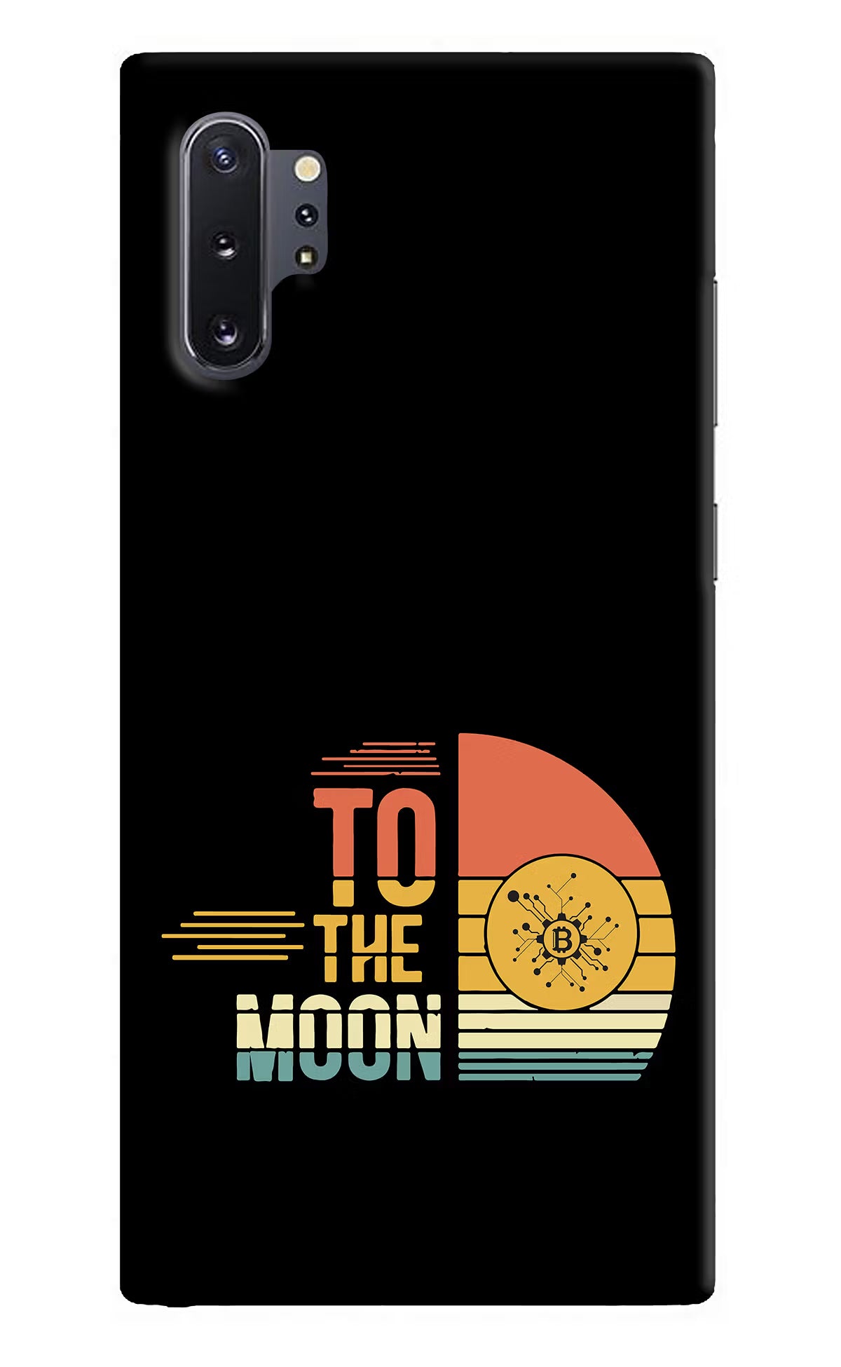 To the Moon Samsung Note 10 Plus Back Cover - To the Moon Samsung Note 10 Plus Hard Case Back Cover by Casekaro To the Moon Samsung Note 10 Plus Hard Case Back Cover by Casekaro