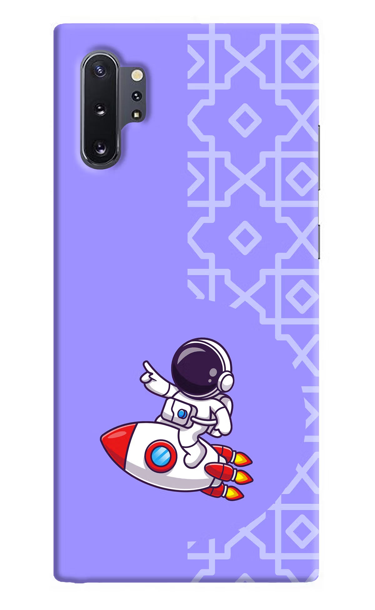 Cute Astronaut Samsung Note 10 Plus Back Cover - Cute Astronaut Samsung Note 10 Plus Hard Case Back Cover by Casekaro Cute Astronaut Samsung Note 10 Plus Hard Case Back Cover by Casekaro