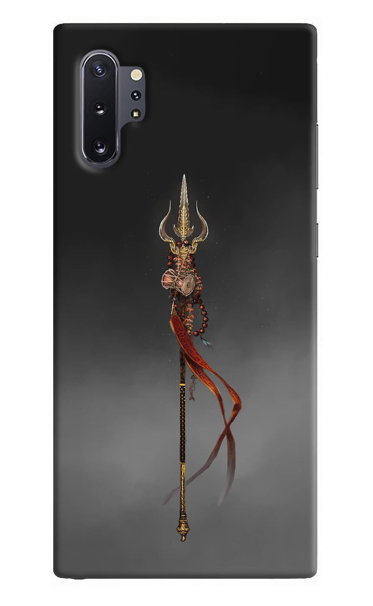 Shiv Trishul Samsung Note 10 Plus Back Cover - Shiv Trishul Samsung Note 10 Plus Hard Case Back Cover by Casekaro Shiv Trishul Samsung Note 10 Plus Hard Case Back Cover by Casekaro