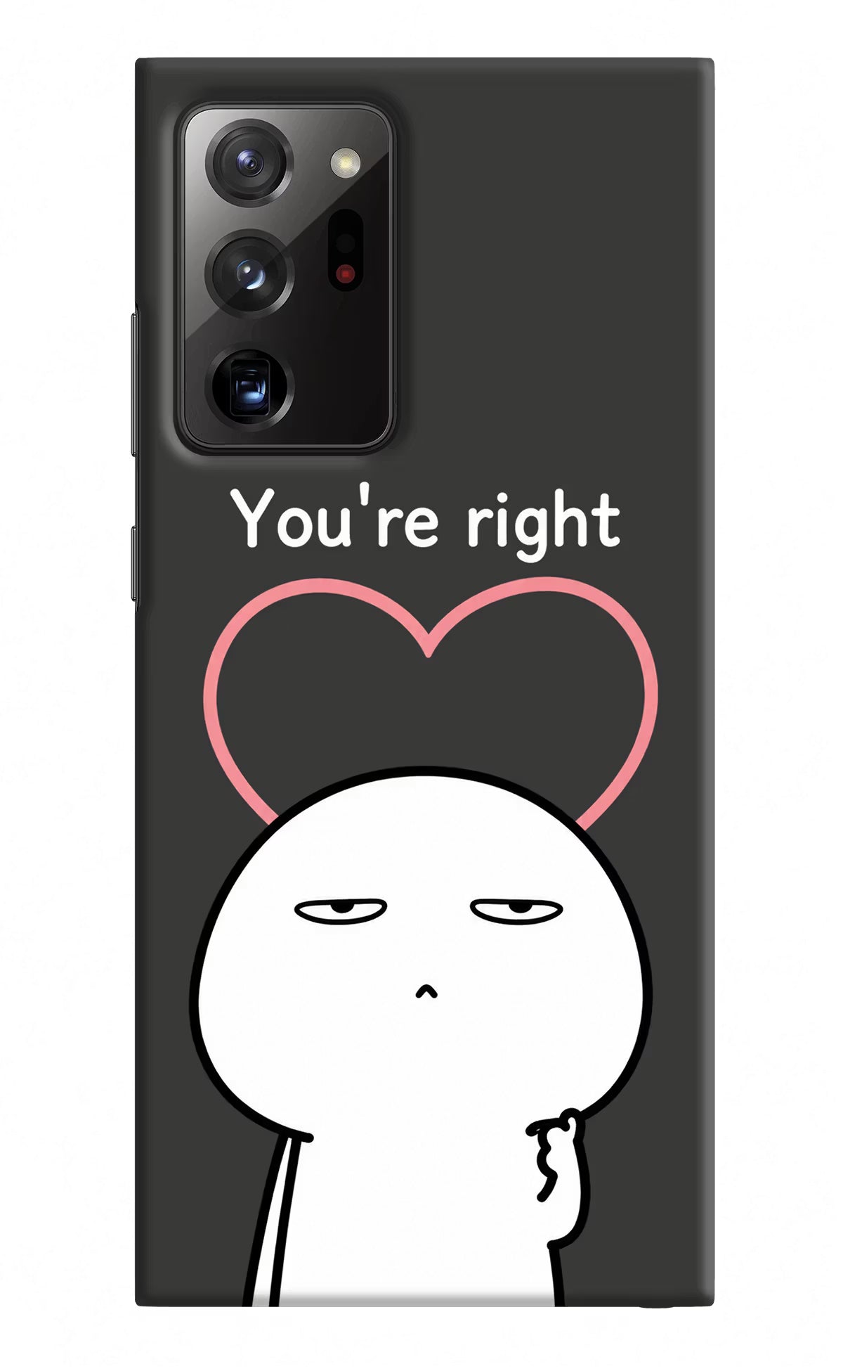 You're Right Samsung Note 20 Ultra Back Cover - You're Right Samsung Note 20 Ultra Back Cover You're Right Samsung Note 20 Ultra Back Cover