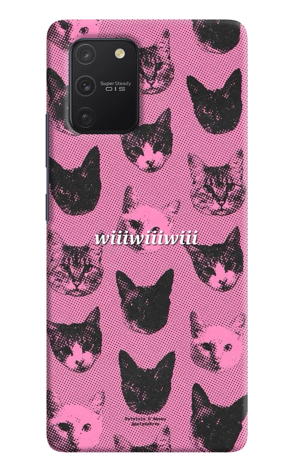 Pink Cats Samsung S10 Lite Back Cover - Pink Cats Samsung S10 Lite Back Cover Pink Cats Samsung S10 Lite Back Cover