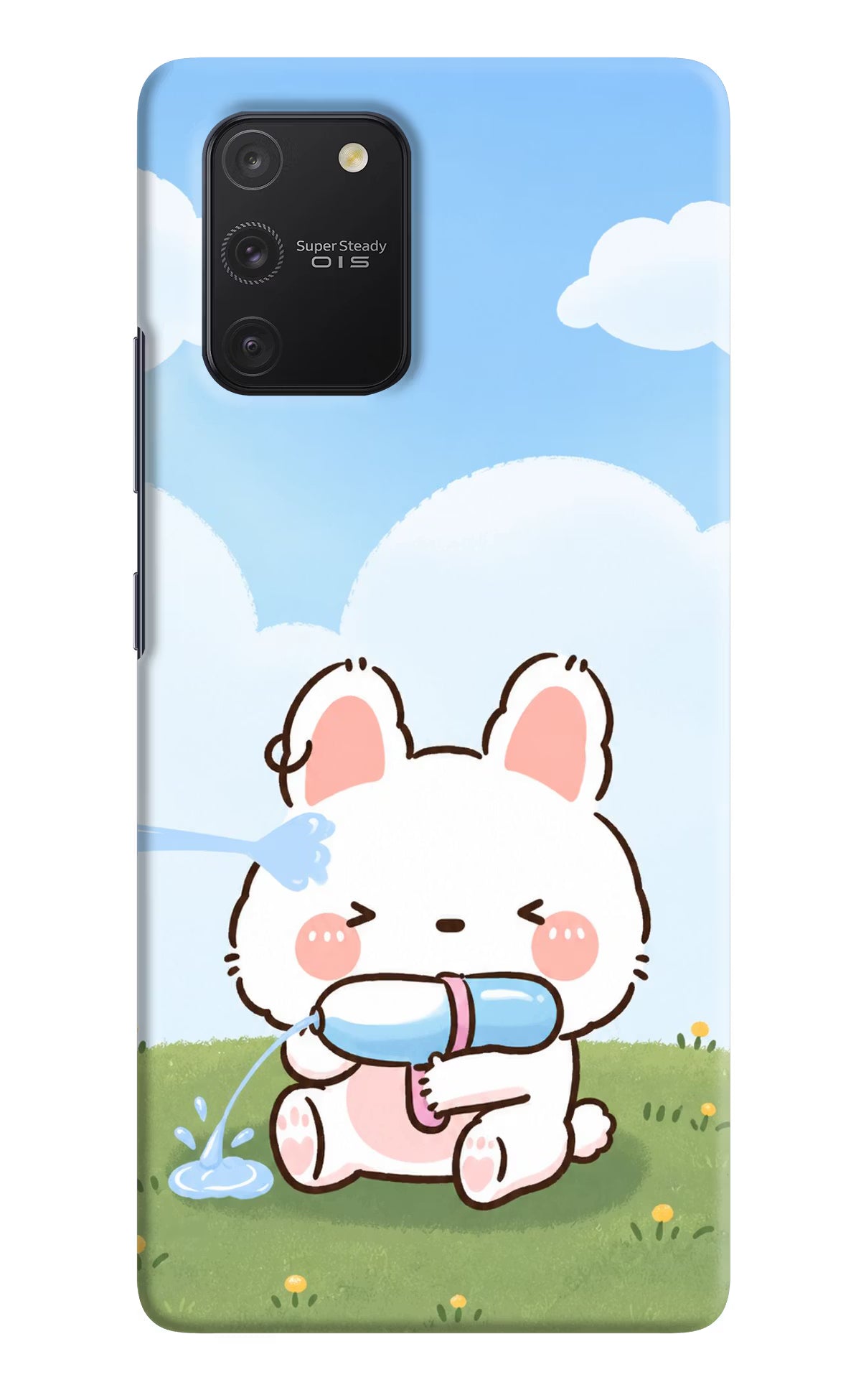 Bunny Treat Samsung S10 Lite Back Cover - Bunny Treat Samsung S10 Lite Back Cover Bunny Treat Samsung S10 Lite Back Cover