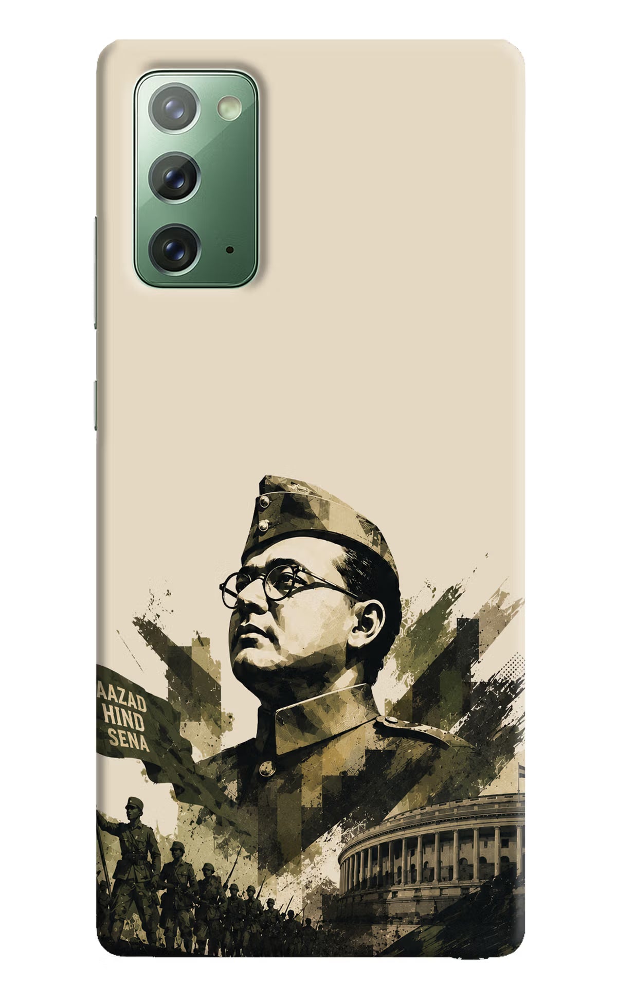 Netaji Rising Samsung Note 20 Back Cover - Netaji Rising Samsung Note 20 Back Cover Netaji Rising Samsung Note 20 Back Cover