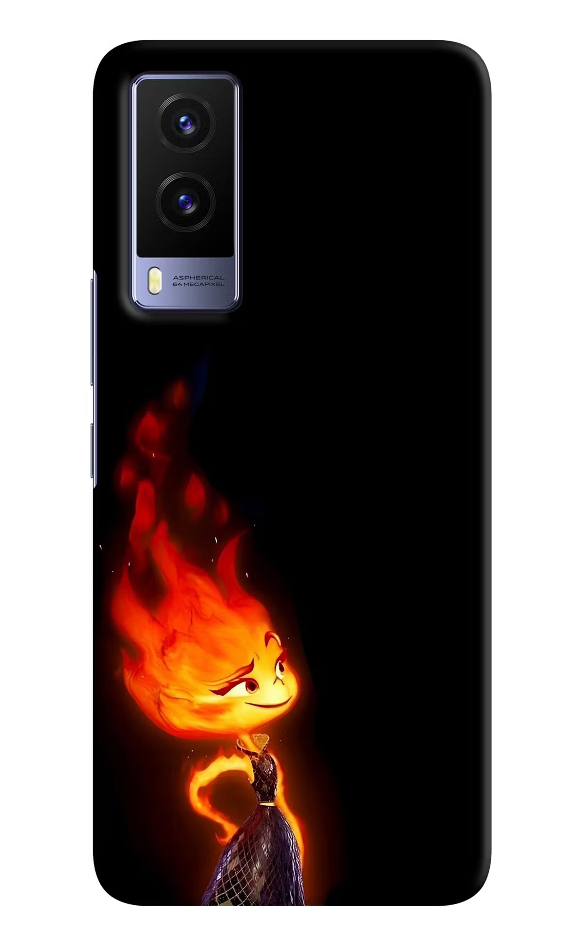Ember Flame Vivo V21E 5G Back Cover - Ember Flame Vivo V21E 5G Back Cover Ember Flame Vivo V21E 5G Back Cover
