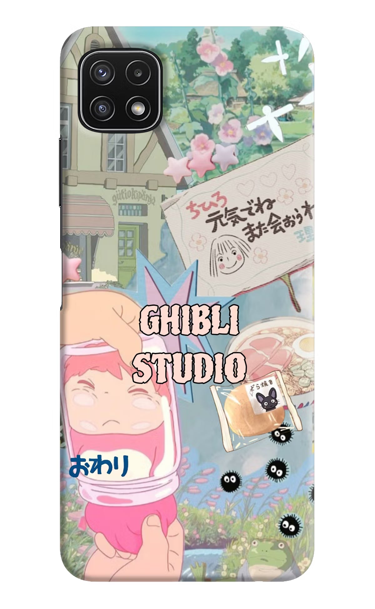 Studio Ghibli Samsung A22 5G Back Cover - Studio Ghibli Samsung A22 5G Back Cover Studio Ghibli Samsung A22 5G Back Cover