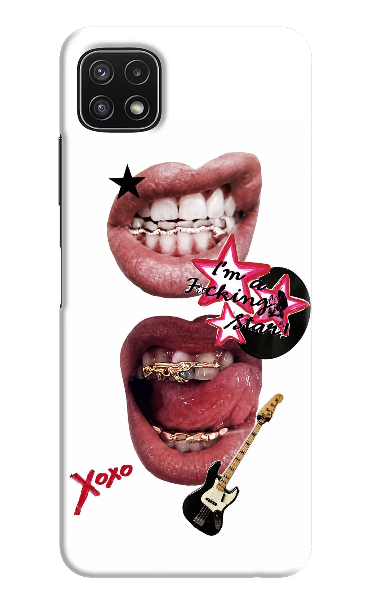 Rockstar Samsung A22 5G Back Cover - Rockstar Samsung A22 5G Back Cover Rockstar Samsung A22 5G Back Cover