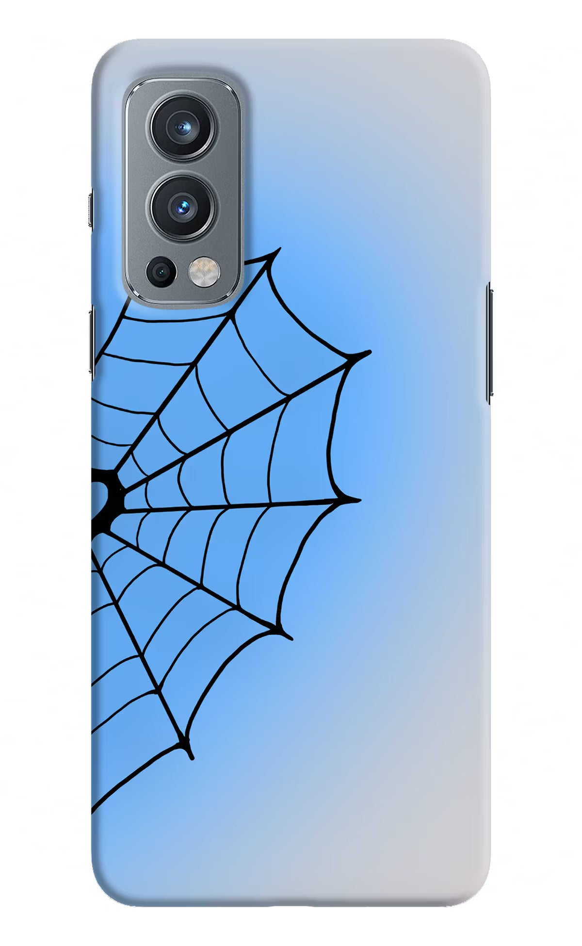 Blue Web OnePlus Nord 2 5G Back Cover - Blue Web OnePlus Nord 2 5G Back Cover Blue Web OnePlus Nord 2 5G Back Cover