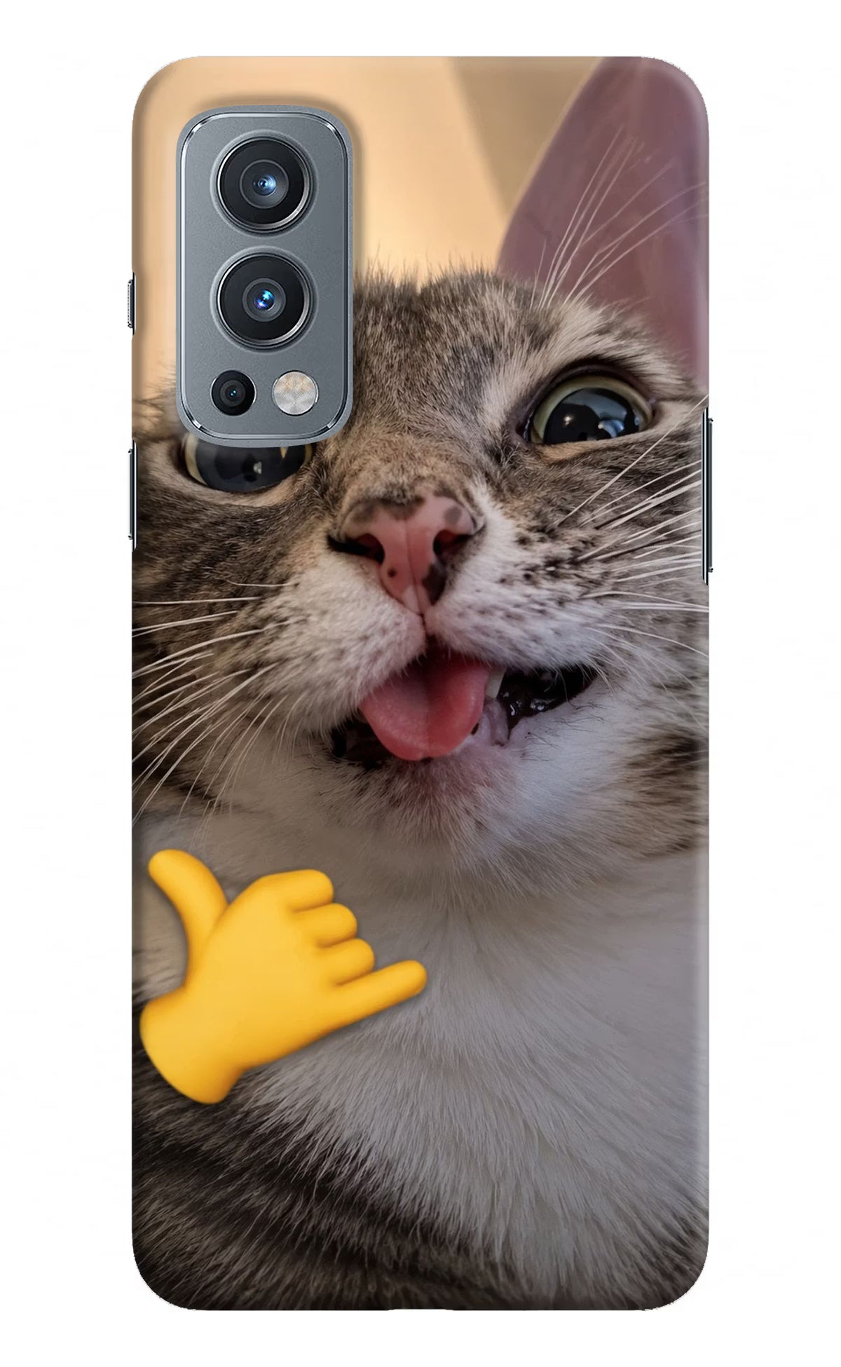 Silly Cat Call OnePlus Nord 2 5G Back Cover - Silly Cat Call OnePlus Nord 2 5G Back Cover Silly Cat Call OnePlus Nord 2 5G Back Cover
