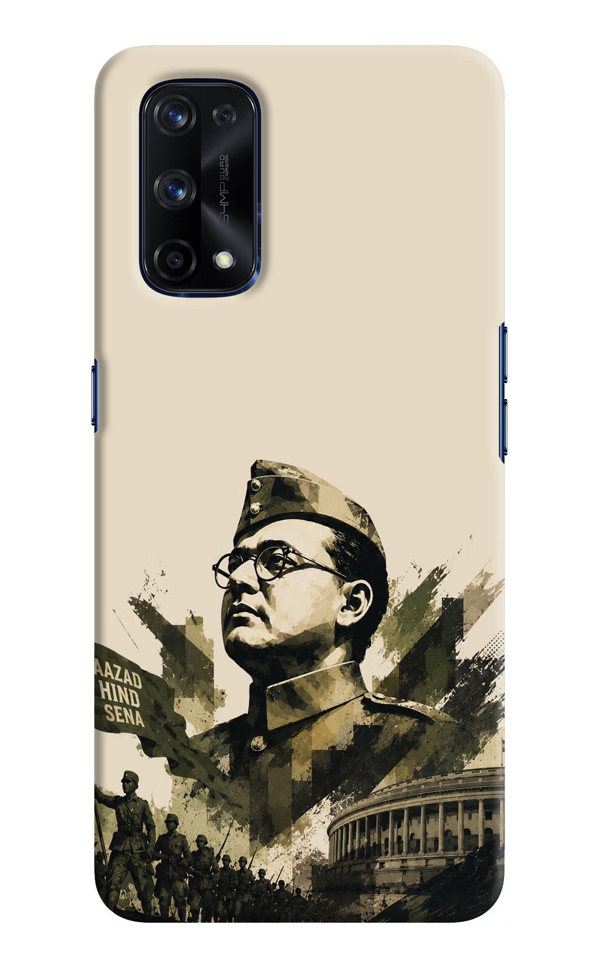 Netaji Rising Realme X7 Pro Back Cover - Netaji Rising Realme X7 Pro Back Cover Netaji Rising Realme X7 Pro Back Cover