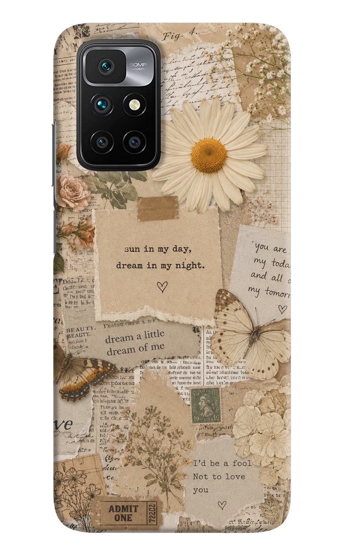 Vintage case Redmi 10 Prime Back Cover - Vintage case Redmi 10 Prime Back Cover Vintage case Redmi 10 Prime Back Cover