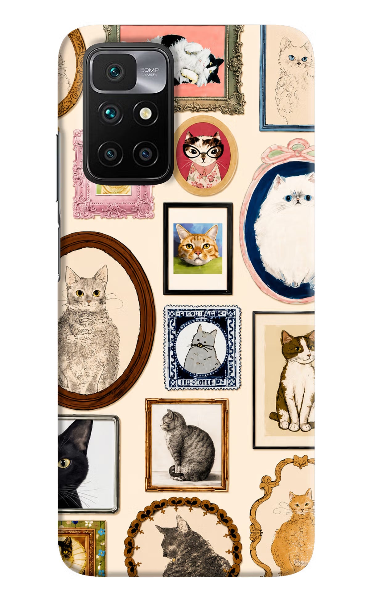 Mirror Cats Redmi 10 Prime Back Cover - Mirror Cats Redmi 10 Prime Back Cover Mirror Cats Redmi 10 Prime Back Cover