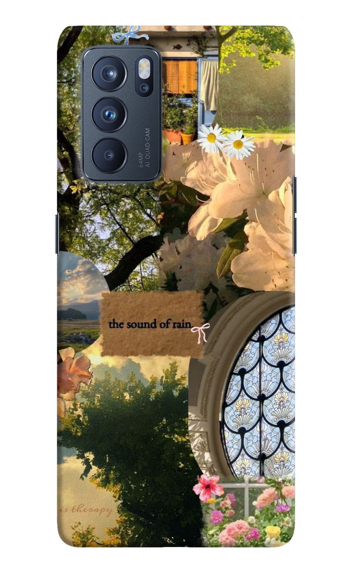 Rain Oppo Reno6 Pro 5G Back Cover - Rain Oppo Reno6 Pro 5G Back Cover Rain Oppo Reno6 Pro 5G Back Cover