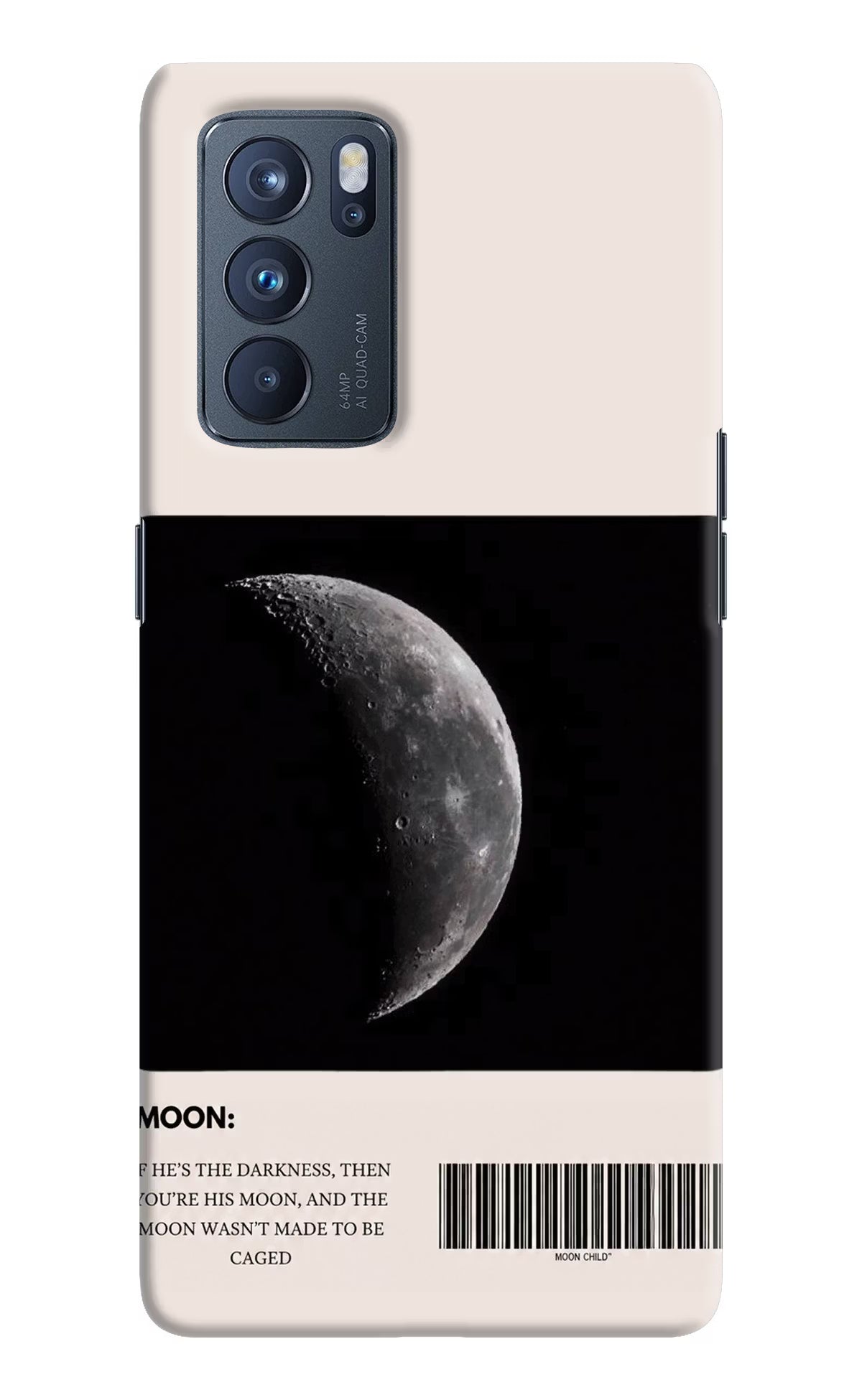Moon Phase Oppo Reno6 Pro 5G Back Cover - Moon Phase Oppo Reno6 Pro 5G Back Cover Moon Phase Oppo Reno6 Pro 5G Back Cover